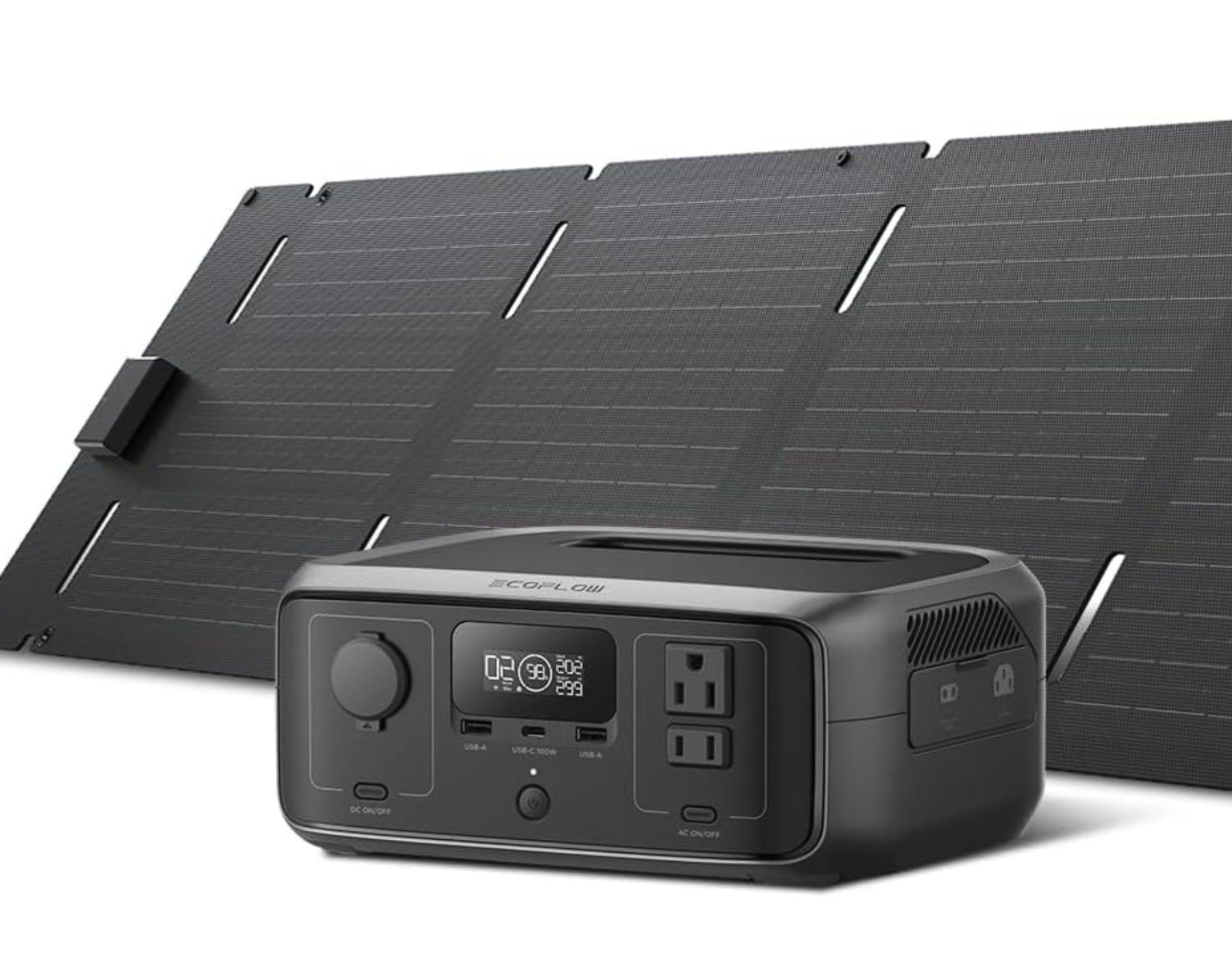 ECOFLOW Solar Generator RIVER 3 with 60W Solar Panel