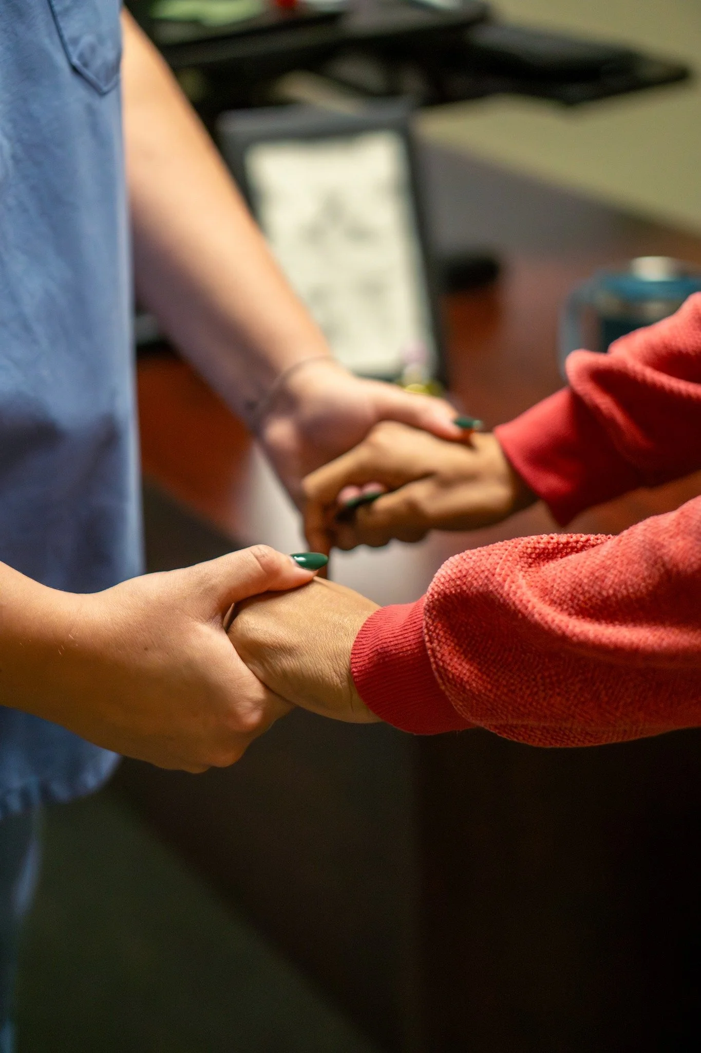 This prayer was written by our team member Jasmin, whose heart for others shows up every single day. 💙 From praying with our patients to showing up in our community and local prisons, she believes deeply in meeting people where they are and remindin