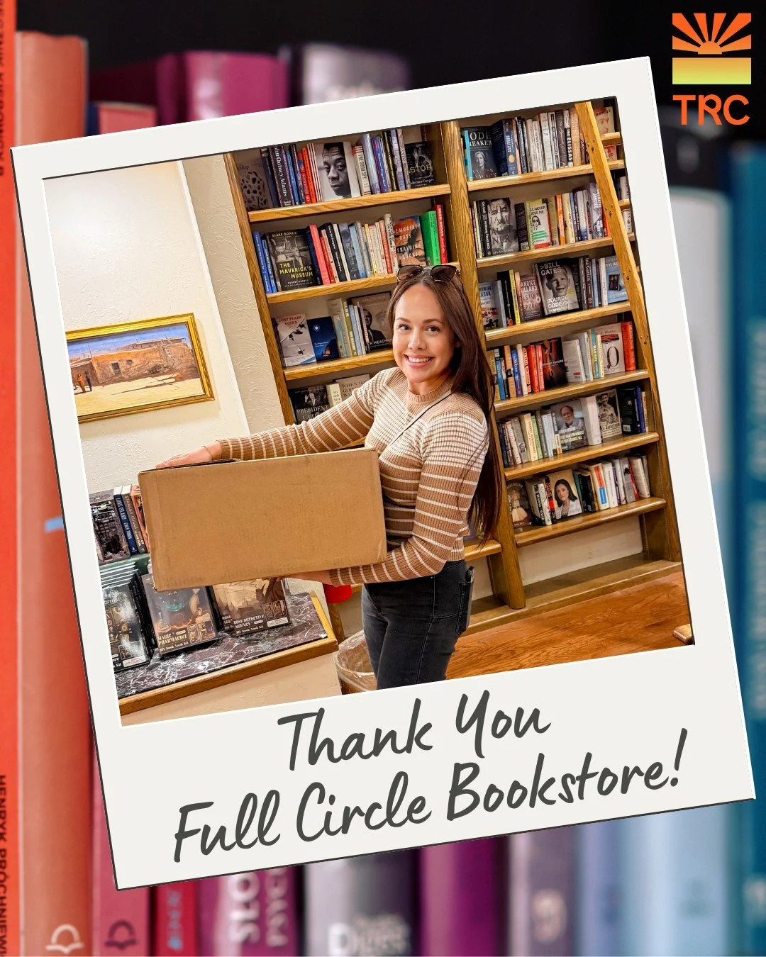 We want to give a huge thank you to Full Circle Bookstore for their continued generosity and support of our new book club at TRC. 📚💙

They&rsquo;ve already donated a box full of books they weren&rsquo;t able to sell, giving our patients and staff m