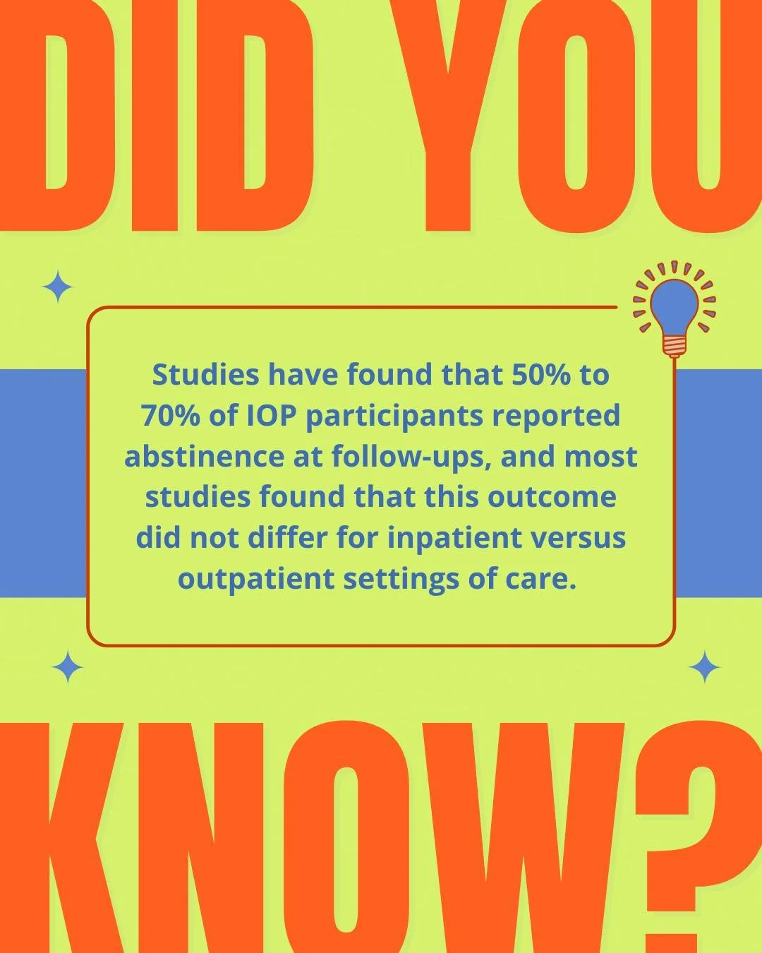 IOP has proven to be an effective way to help people maintain sobriety after detox. As we often tell our clients, medical detox is just the first step. Continued healing takes support, structure, and accountability, and that&rsquo;s exactly what our 