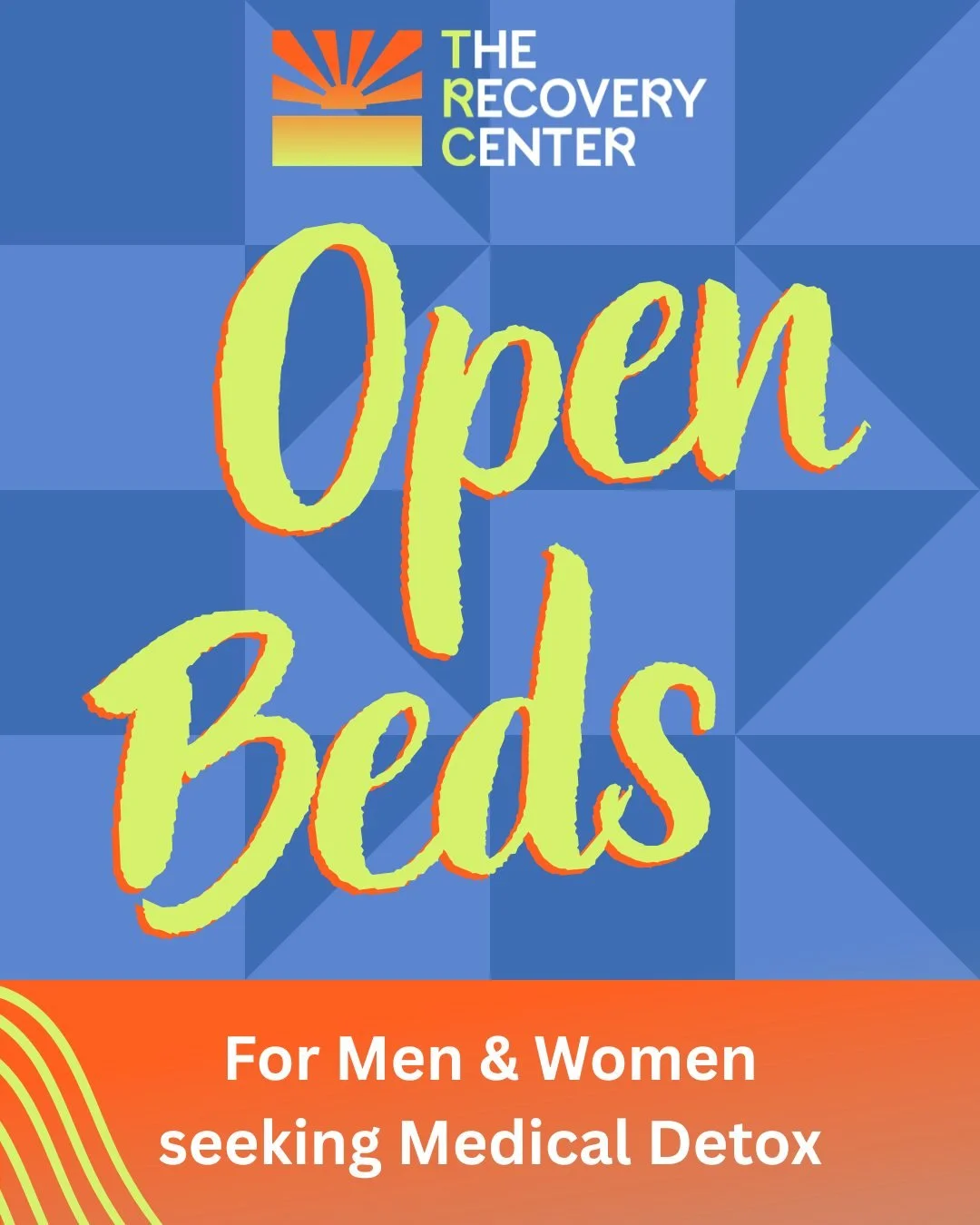 Have you or a loved one been thinking about taking that first step to sobriety?  Call or come by today. We take walkins and can also do prescreenings over the phone. 405-525-2525 | 1215 NW 25th St. OKC