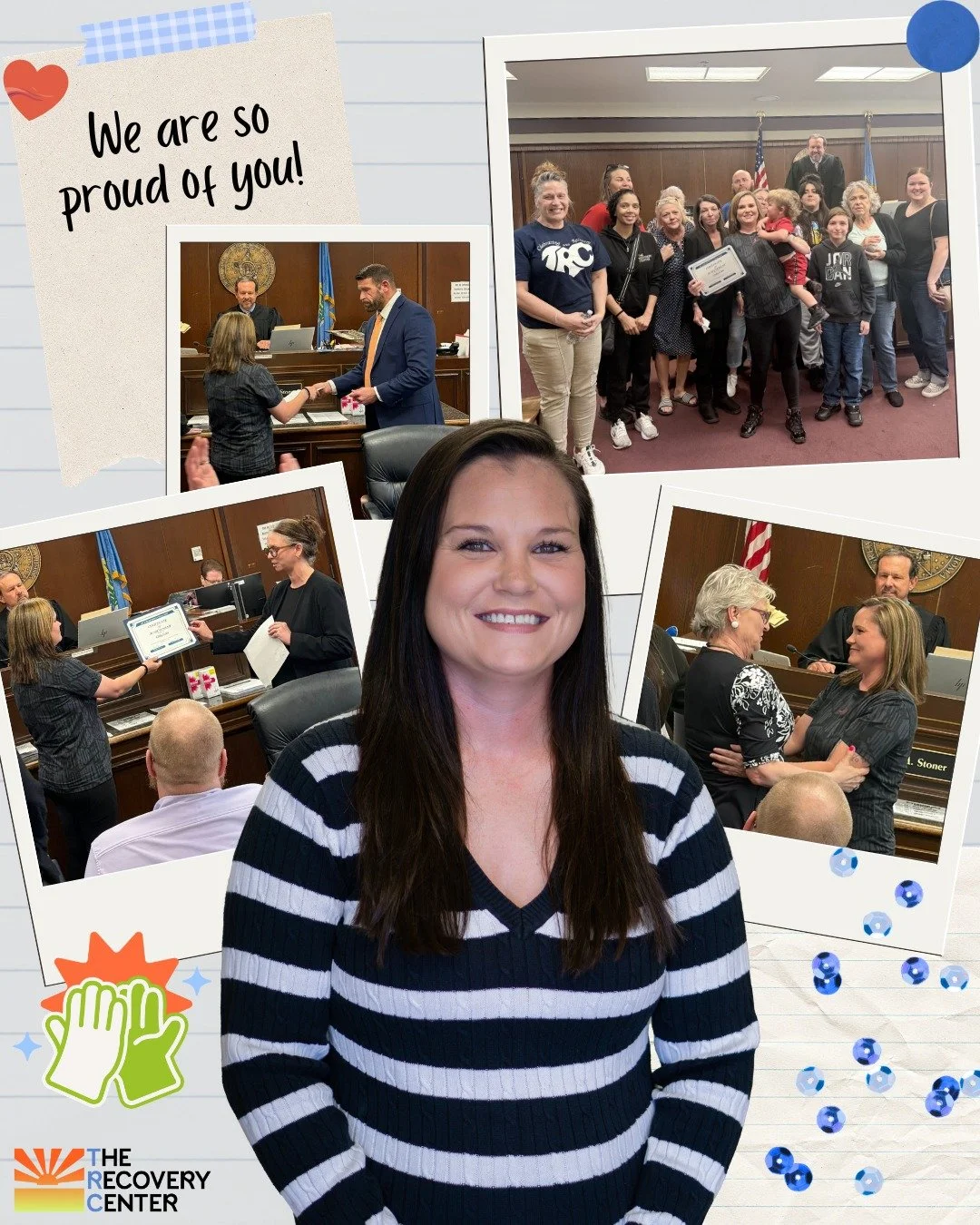 Woop woop! 🎉

Our RT, Cody, officially graduated Drug Court last week and we are SO proud of her! This is a huge accomplishment, and it didn&rsquo;t come easy&mdash;but she showed up, put in the work, and made it happen.

Now she&rsquo;s on the othe