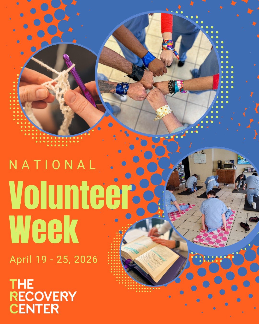 It's National Volunteer Week💙

Looking for a way to give back? Come hang out with us for Movie Night and help with popcorn 🍿 or teach something you love&mdash;music, crafts, whatever you enjoy.

It doesn&rsquo;t have to be complicated to make an im