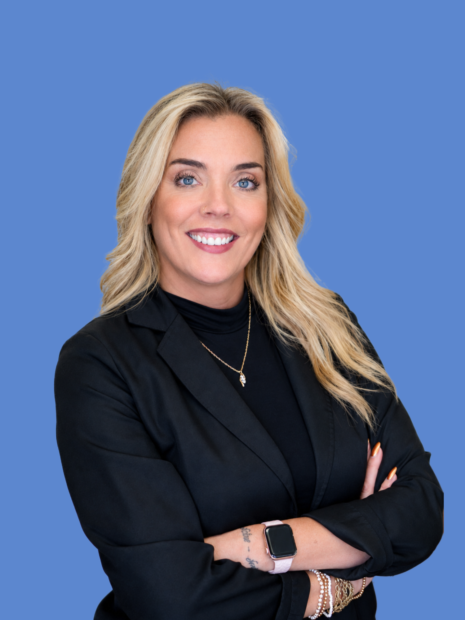  Headshot of our new interim CEO, Stacey Henderson