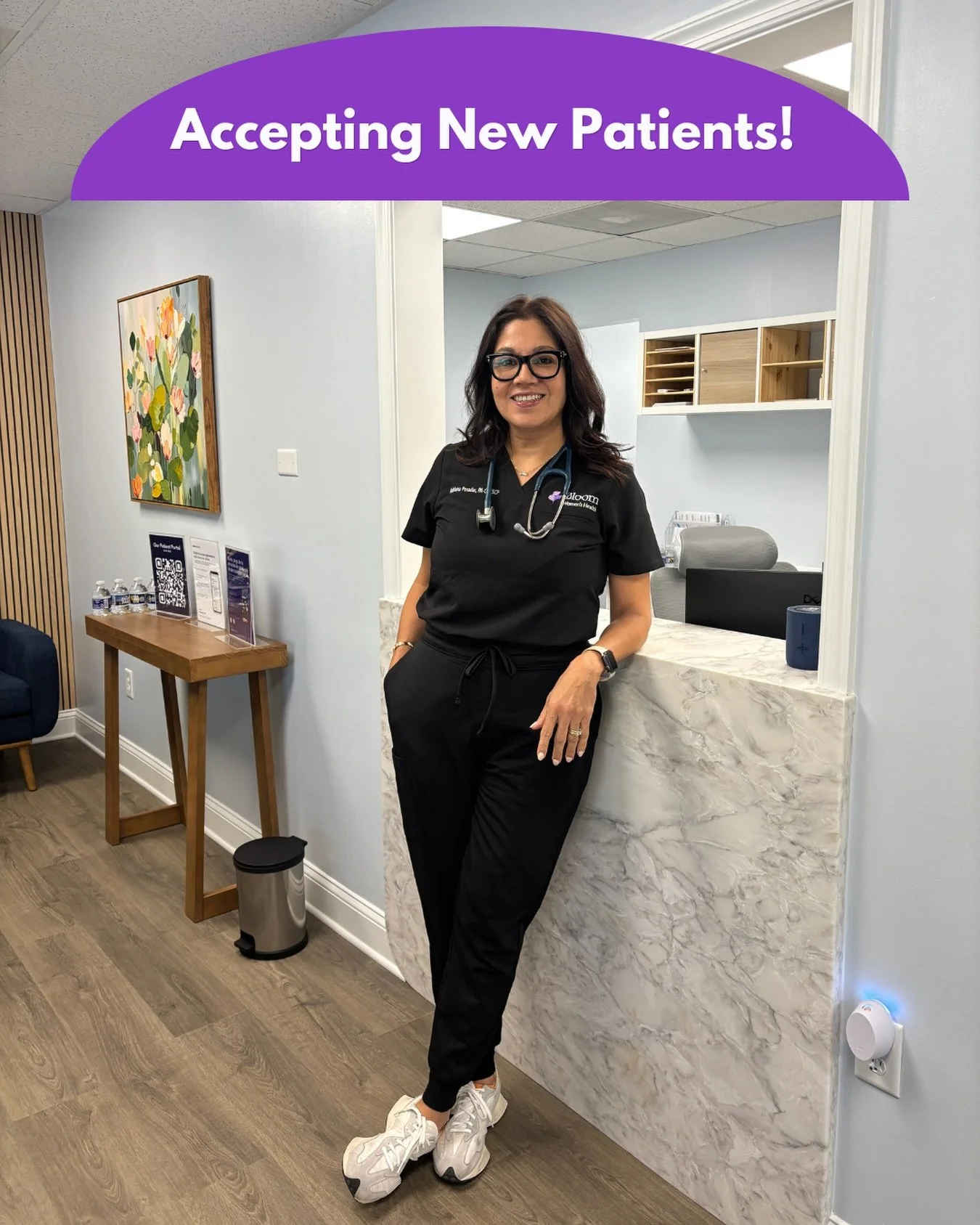 Need to see a women&rsquo;s health specialist soon? Good news: we are accepting new patients! Call us to book an appointment at 540-450-5300, or use the link in our bio to book your appointment NOW! 🪻

#menopause #menopausia #womenshealth #wincheste