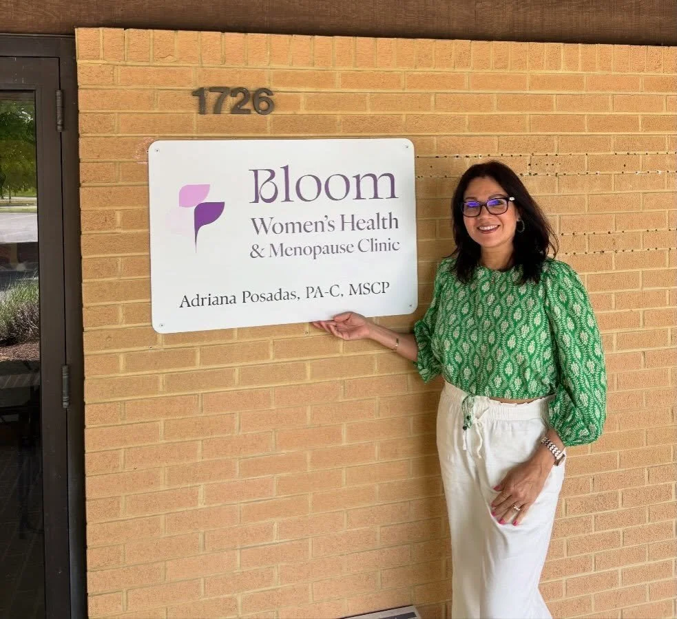 Happy Bloom from Bloom Women&rsquo;s Health! 🌸 Putting the finishing touches on the office for the opening in just two weeks! 💜
