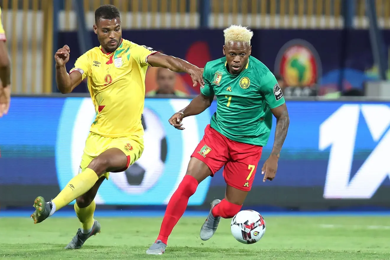 1XBet LED Board for Benin v Cameroon