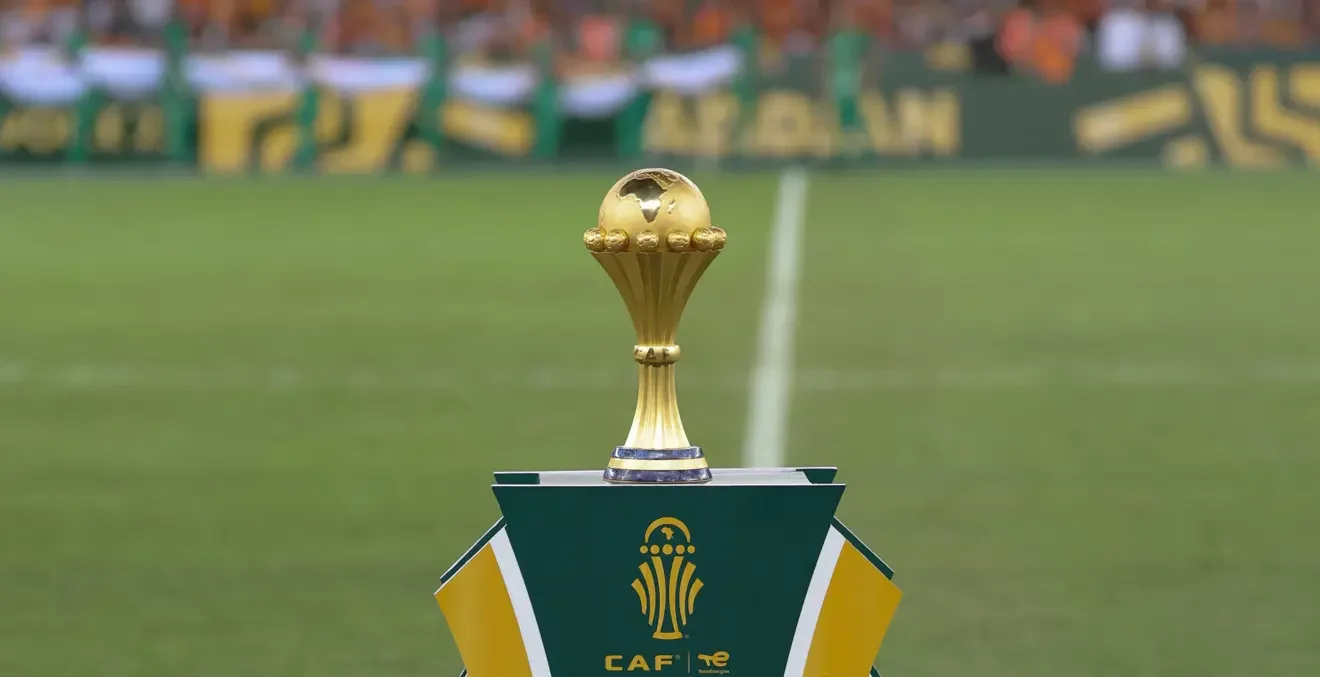 The AFCON trophy: a symbol of footballing prestige and now a magnet for global sponsors.
