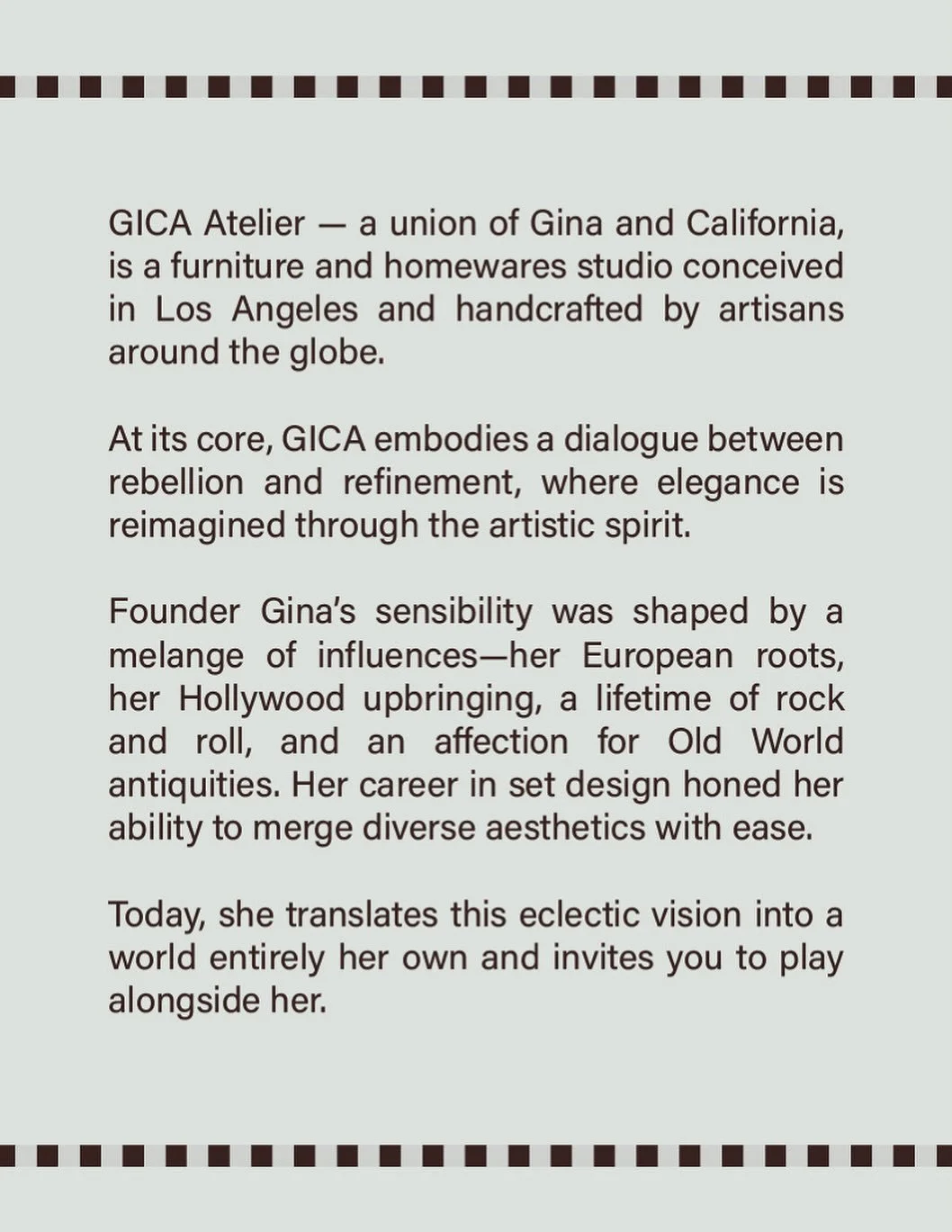 Who is&hellip; G I C A ?