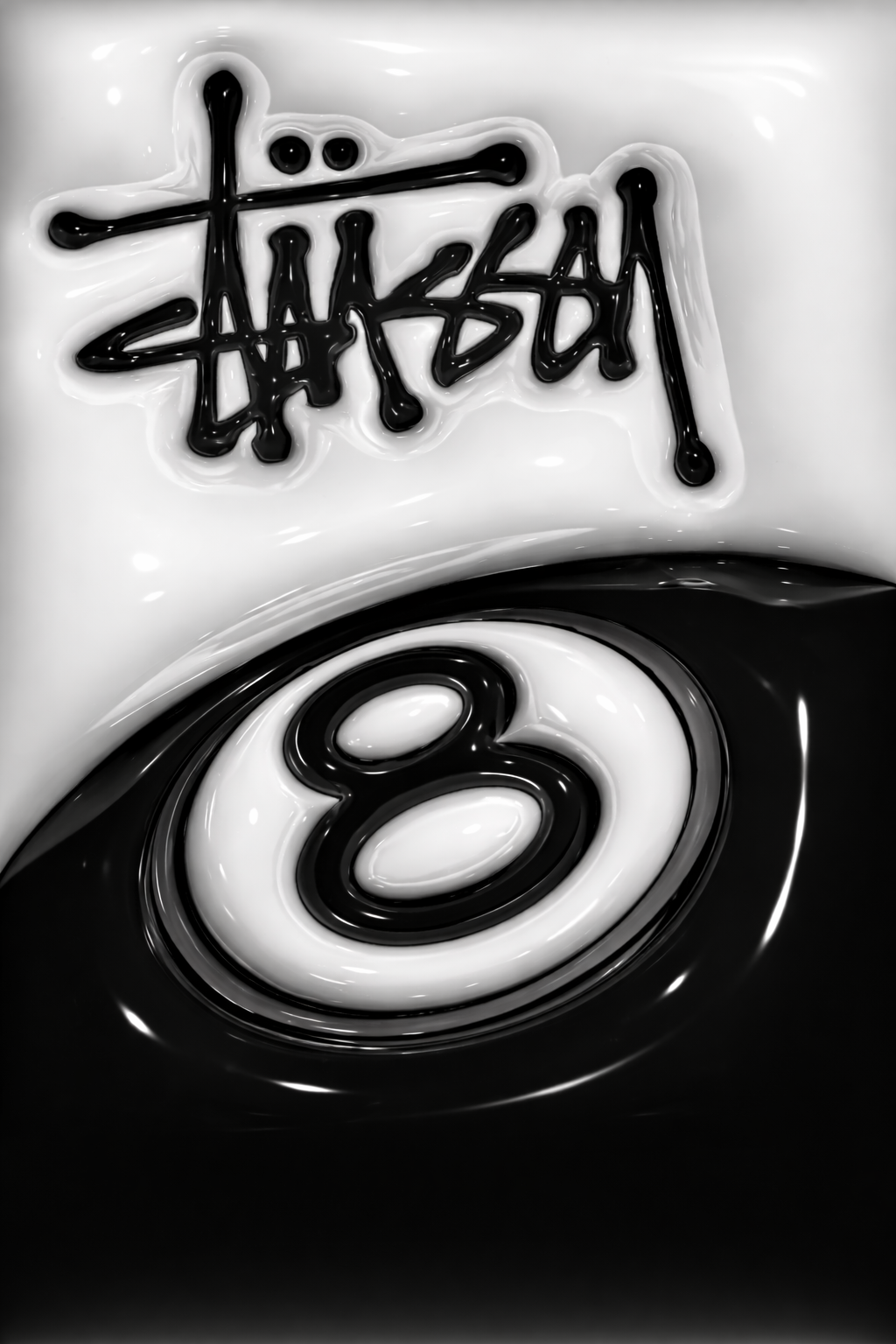 Stussy 8 Ball Inflated Wall Art.png