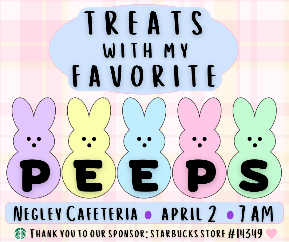 Treats with my Favorite Peeps