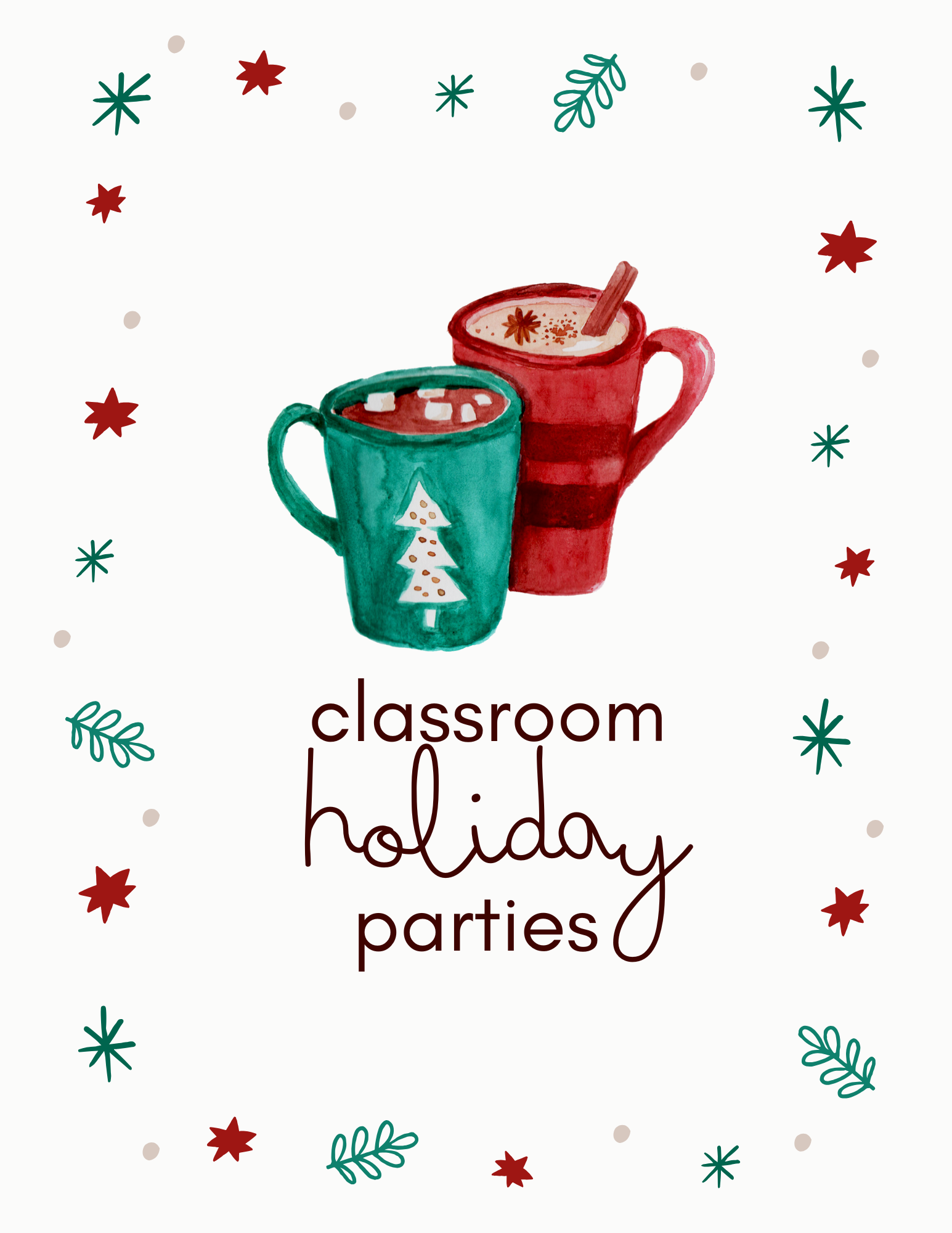 Class Holiday Parties