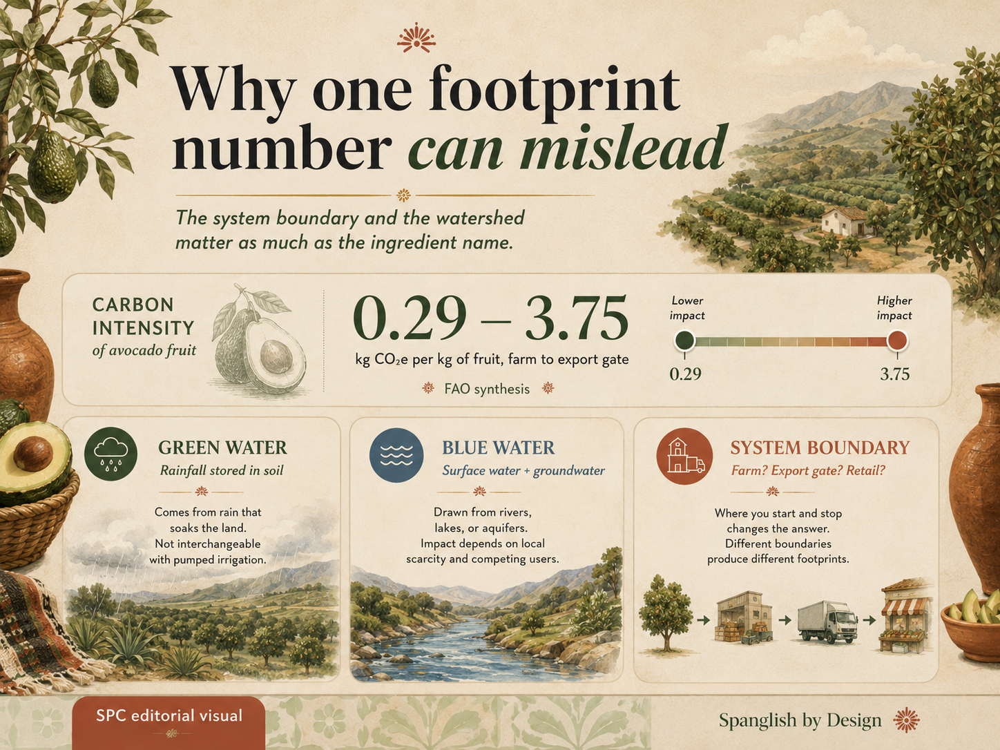 Why one footprint number can mislead