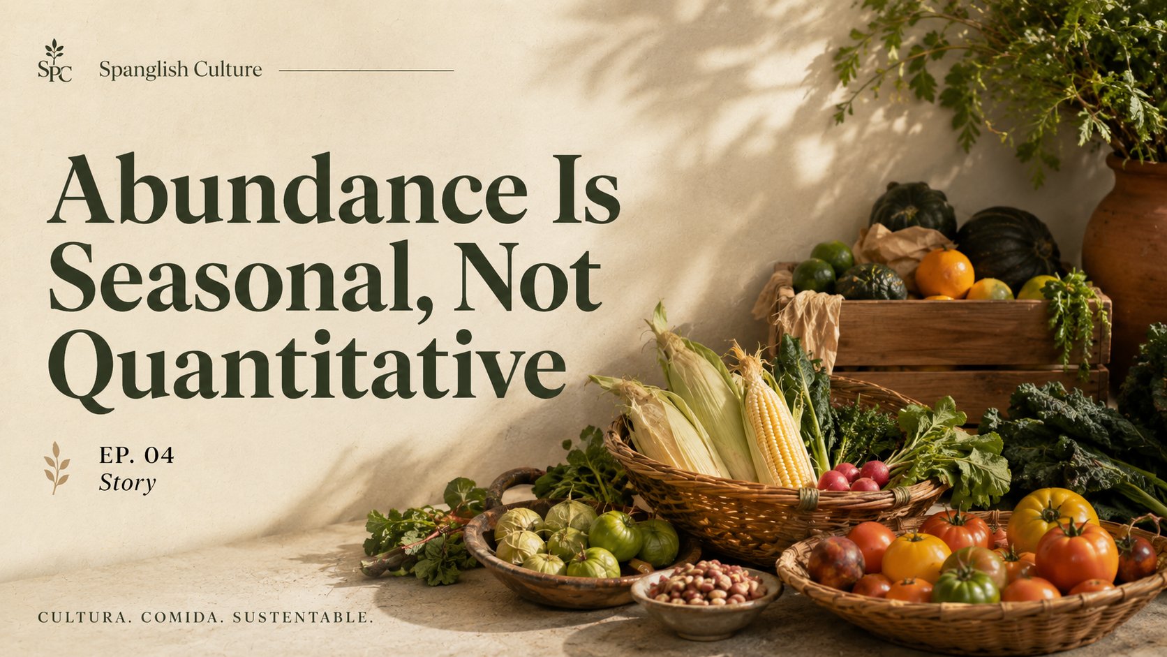 Abundance Is Seasonal, Not Quantitative