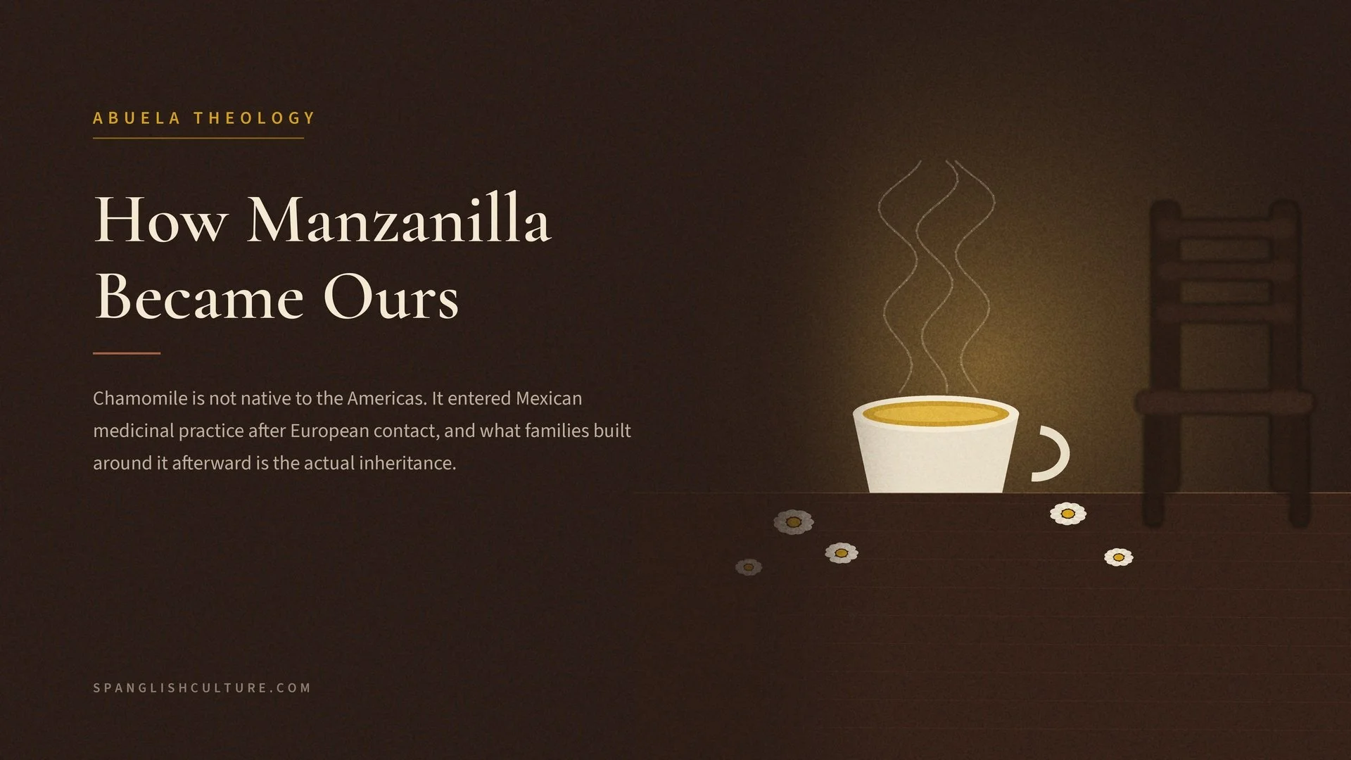 How Manzanilla Became Ours