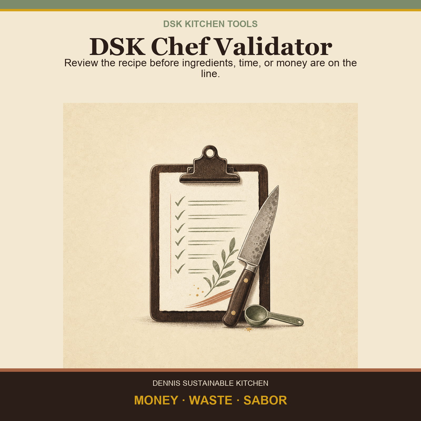 DSK Chef Validator