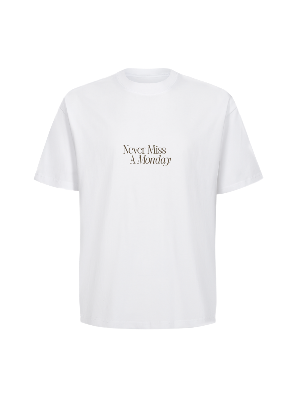 Never Miss A Monday Boyfriend Tee