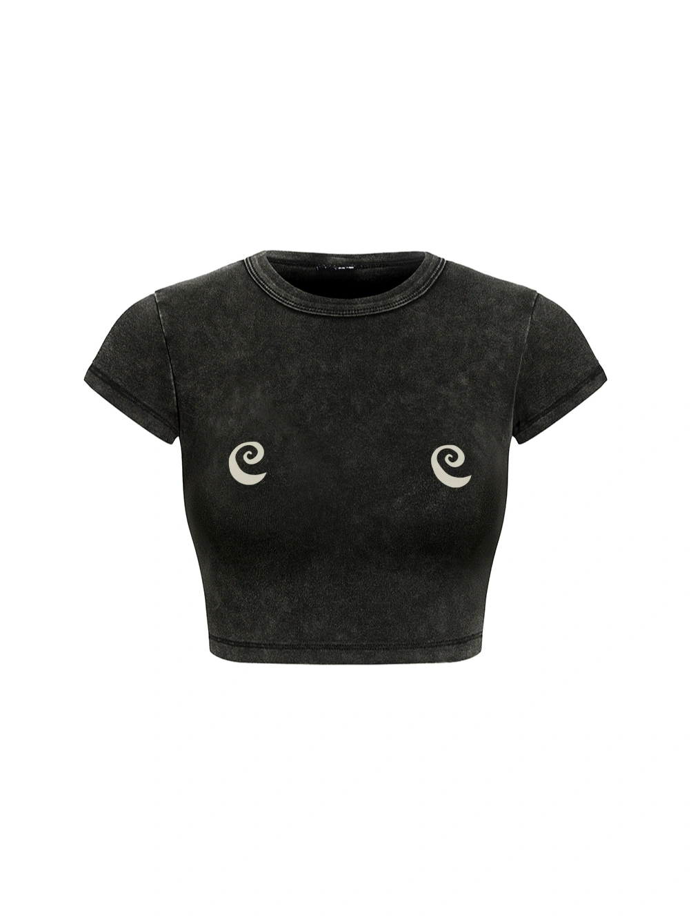 Swirl Crop Top