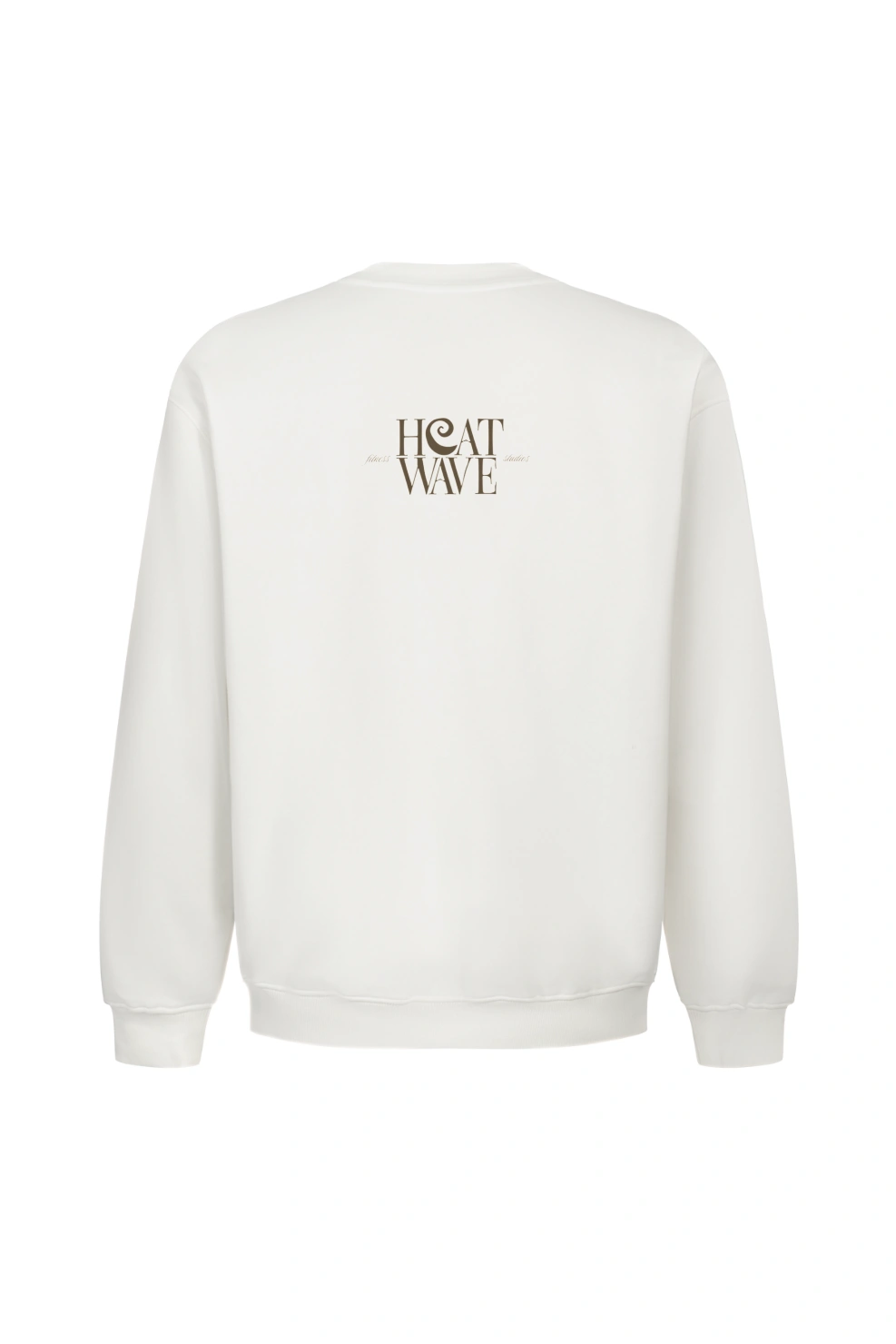 Hotties Do Pilates Crew Neck Sweatshirt Back.png