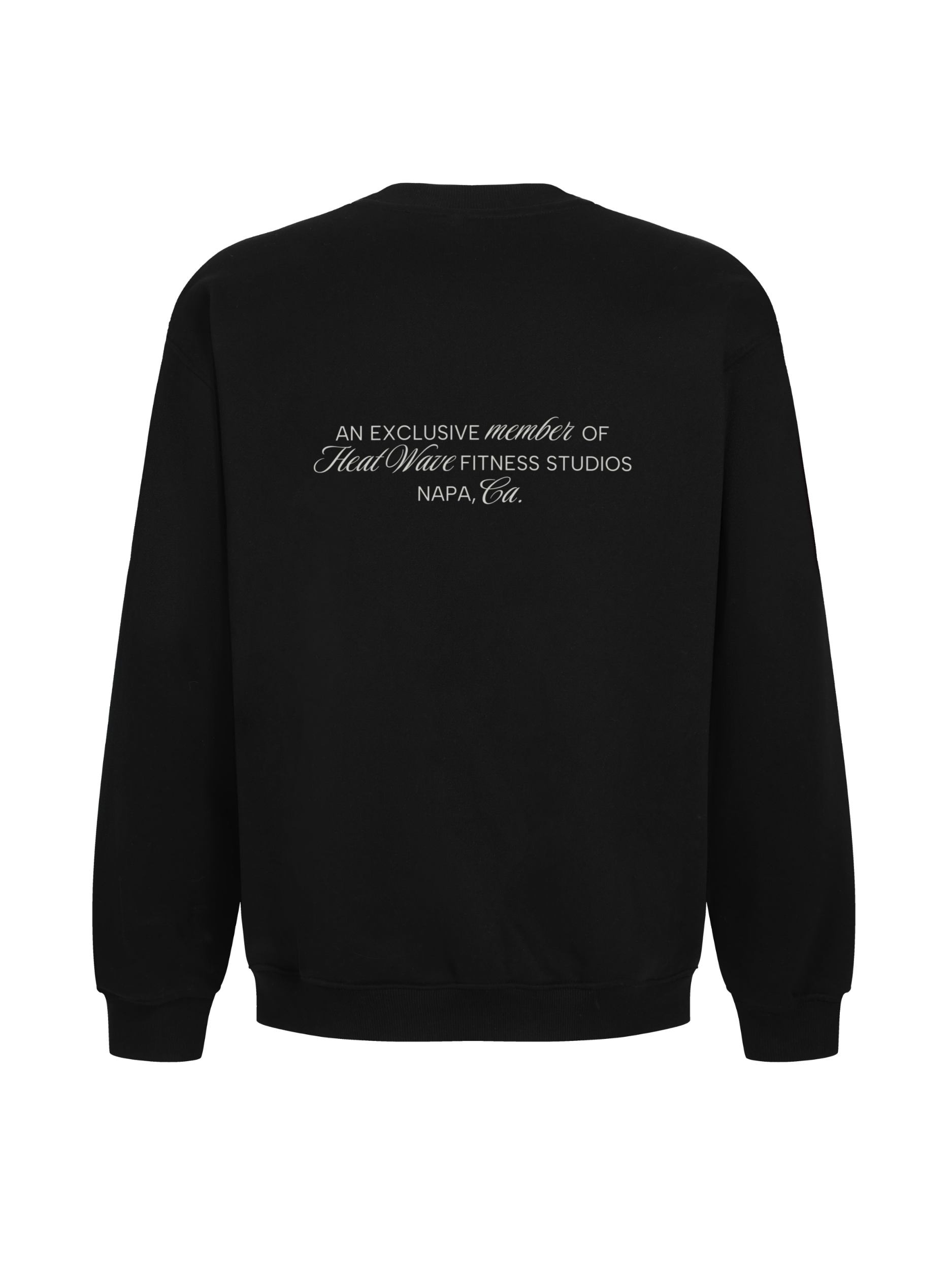 Heat Wave Fleece Crew Neck Sweatshirt Back 1.png