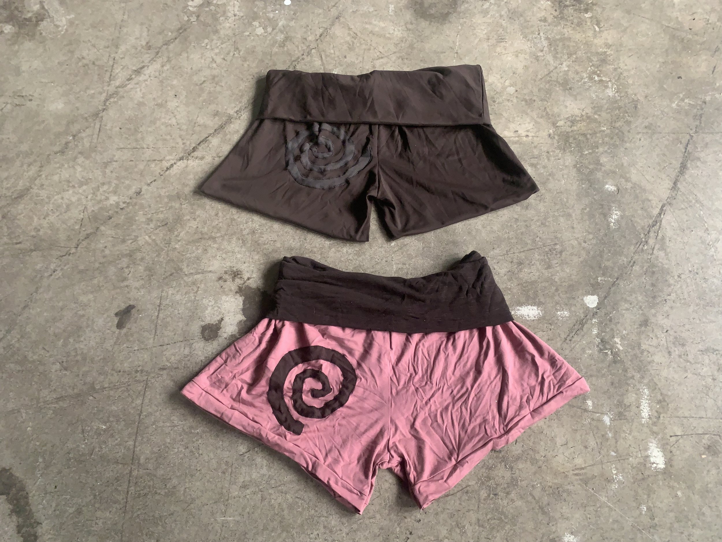 Sample Bamboo Mini Shorts- Rose