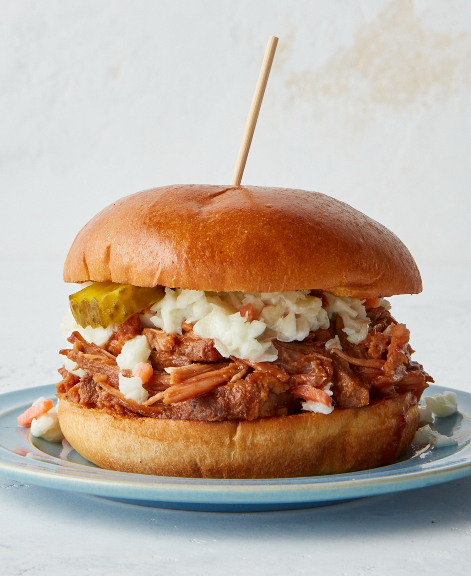 Pulled pork hero photography