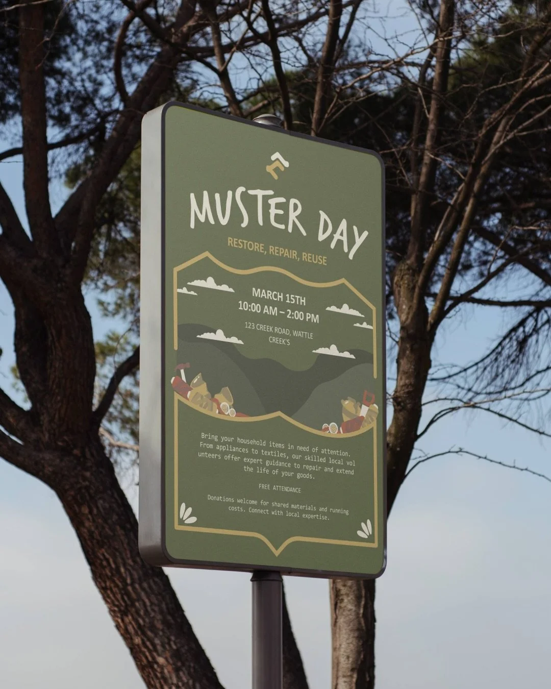 Last look at Muster.

Less about trends, more about the people, place, and purpose.

#brand #brandidentitydesign #passionproject