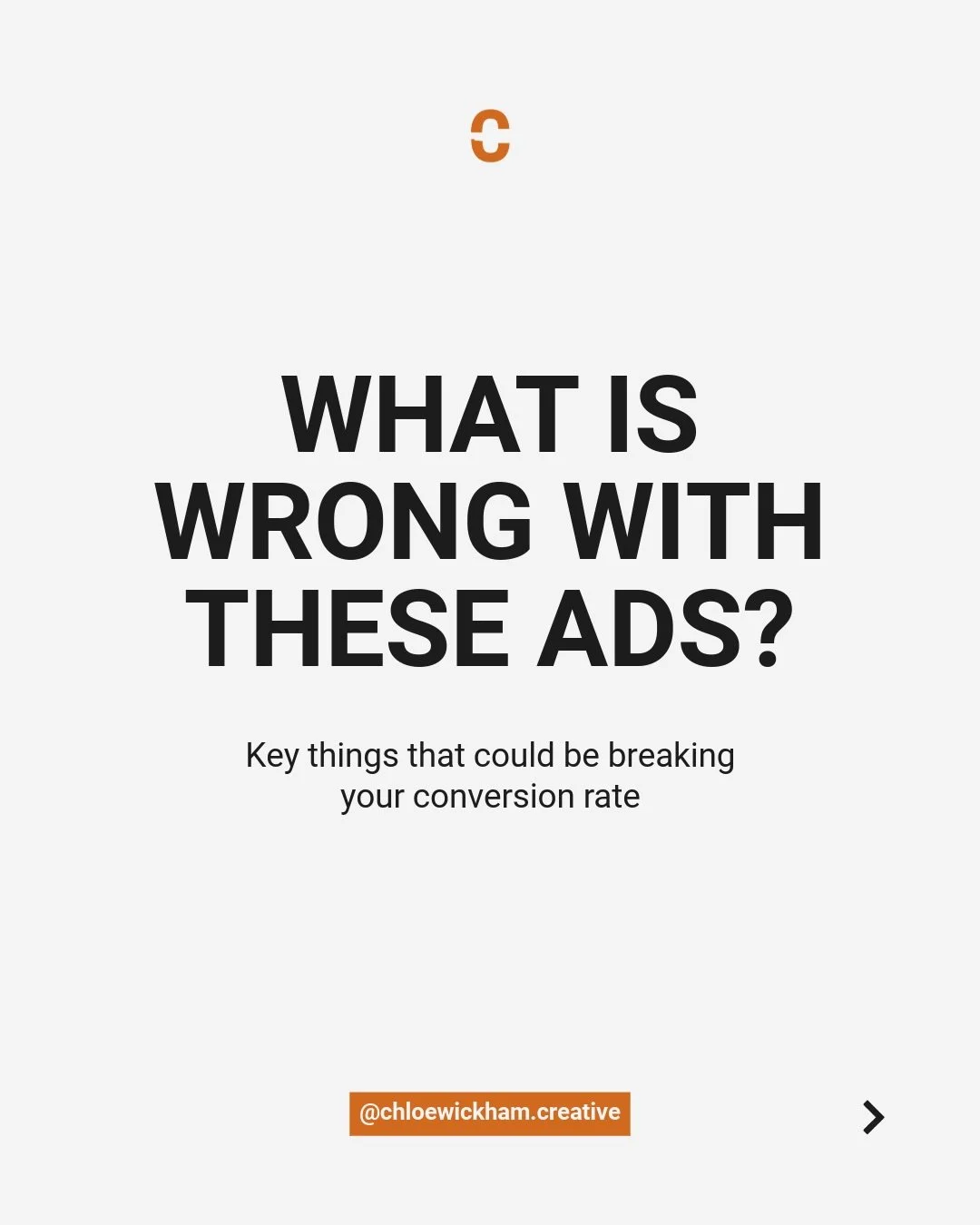 These ads kept popping up and I couldn&rsquo;t help myself.

They&rsquo;re not bad ads.
They probably convert for someone.

But I caught myself thinking, why wouldn&rsquo;t this work on me?

So I did a quick rethink.
Their version vs how I&rsquo;d ap