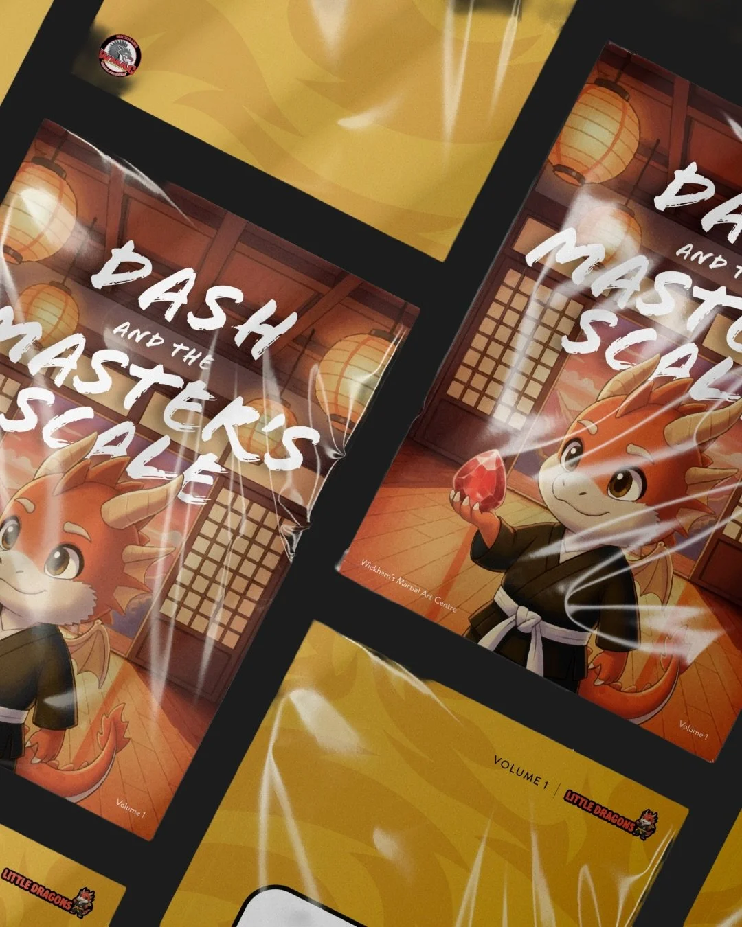 Part of a book series created for the Little Dragons program, designed to support students throughout their journey with the help of Dash the Dragon. 🐉 

Swipe through for a look.

#dash #bookdesign #training