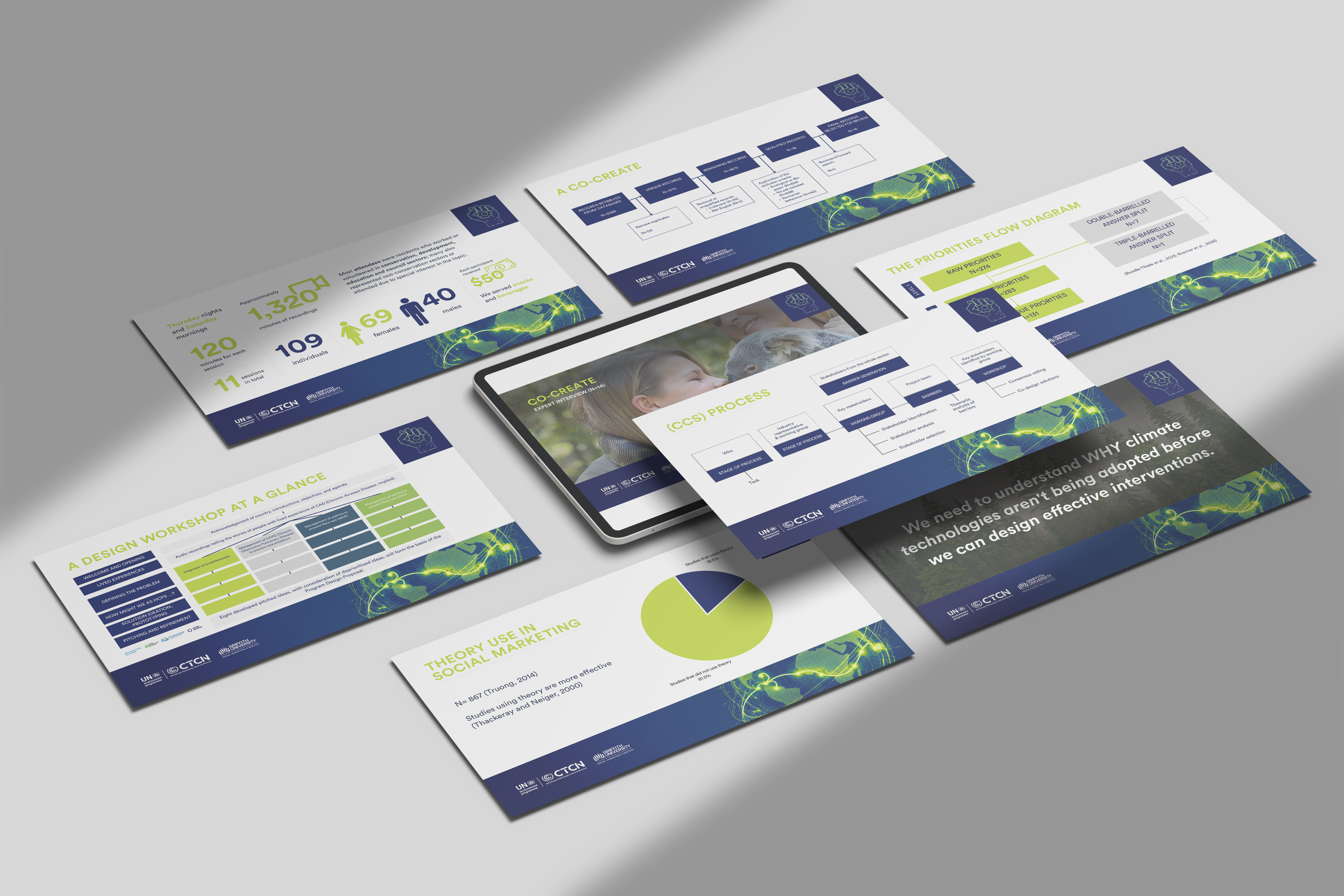 UNEP Presentation Slides and Workbooks