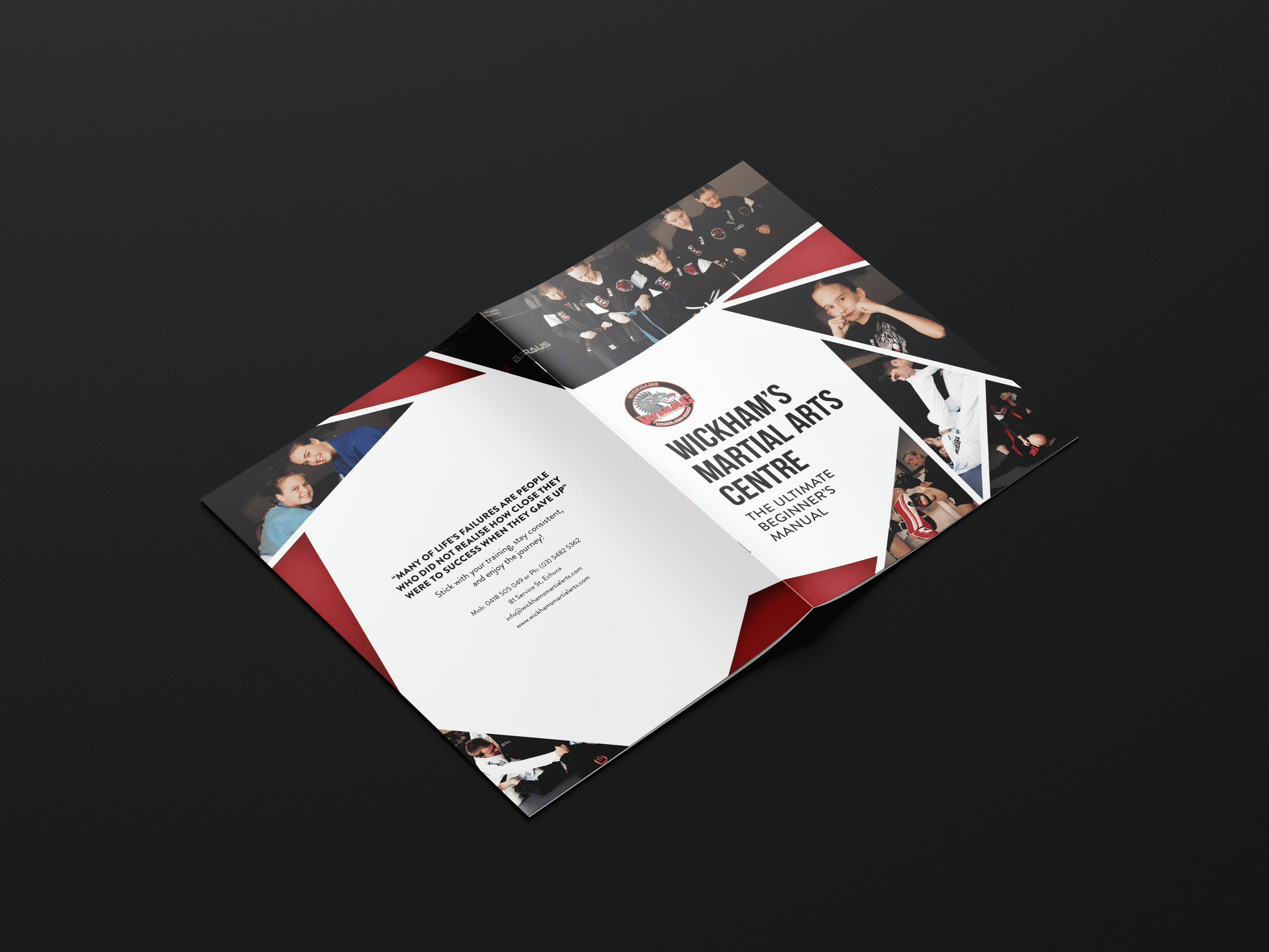 Beginner Martial Arts Manual Design