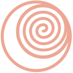 Casa Caneluna logomark in pink