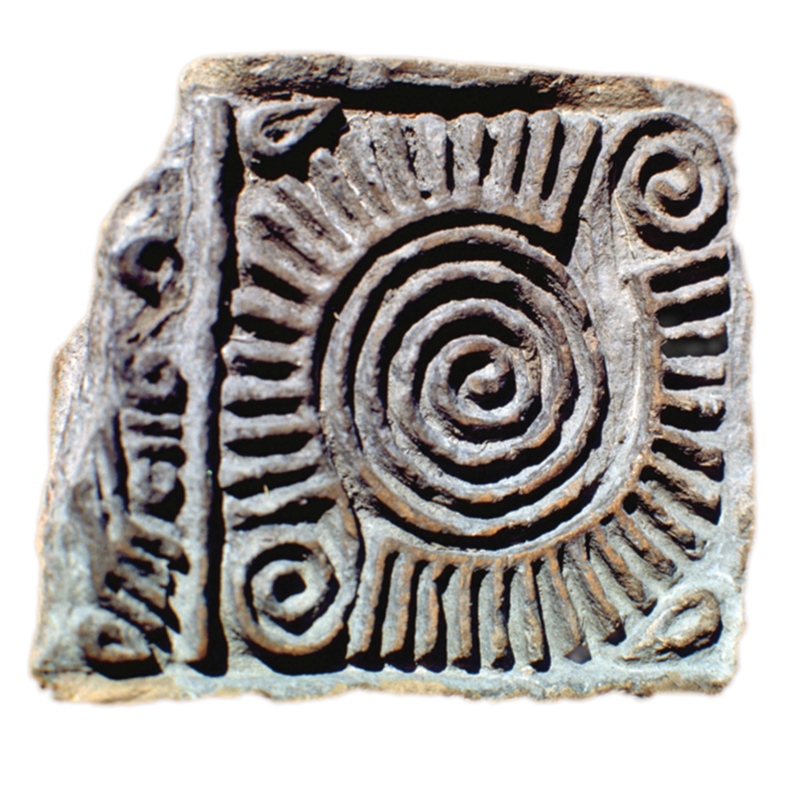 Mexican stamp artifact used as inspiration for 1968 Mexico Olympics branding