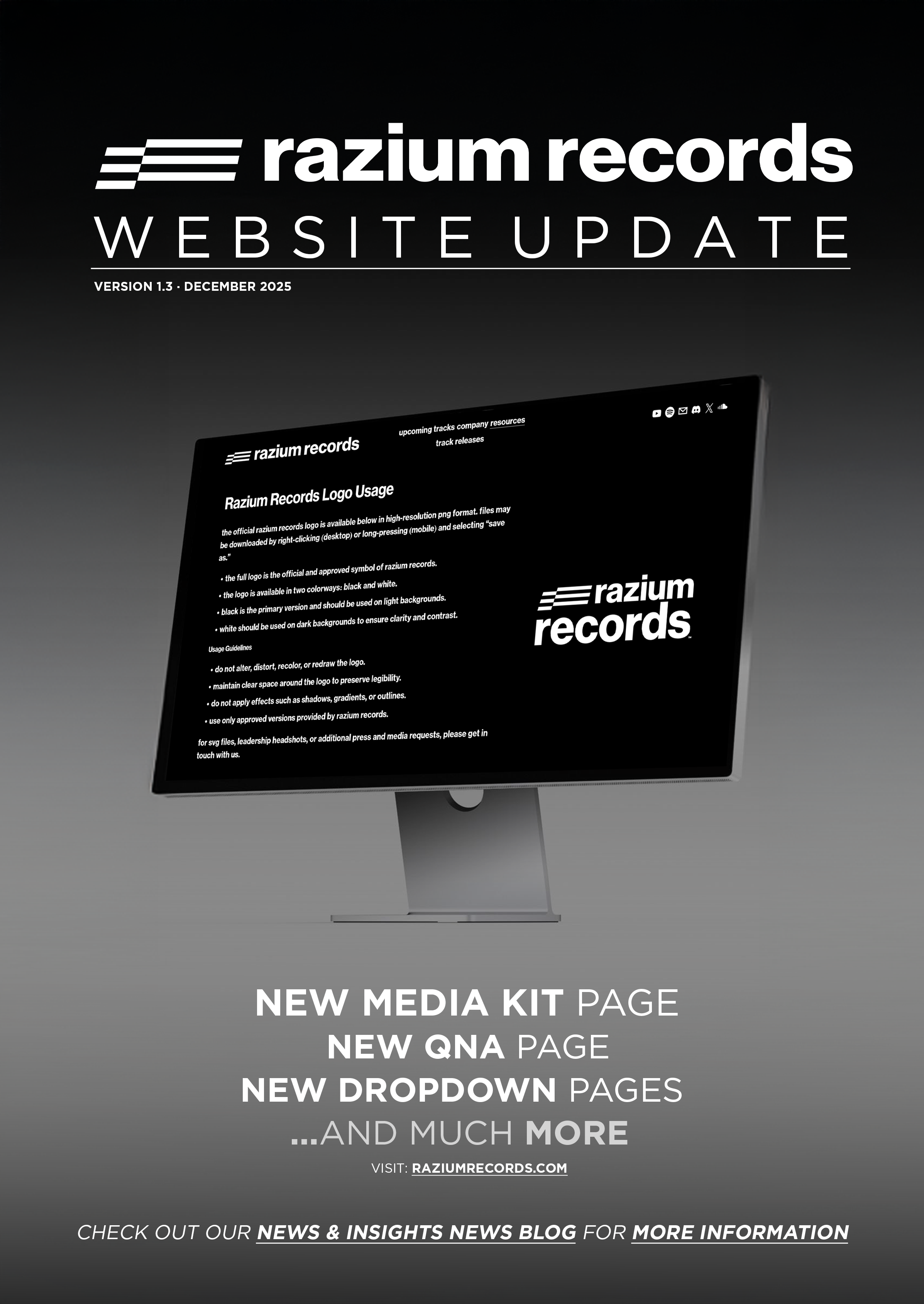 Exciting Updates on Razium Records — December 2025