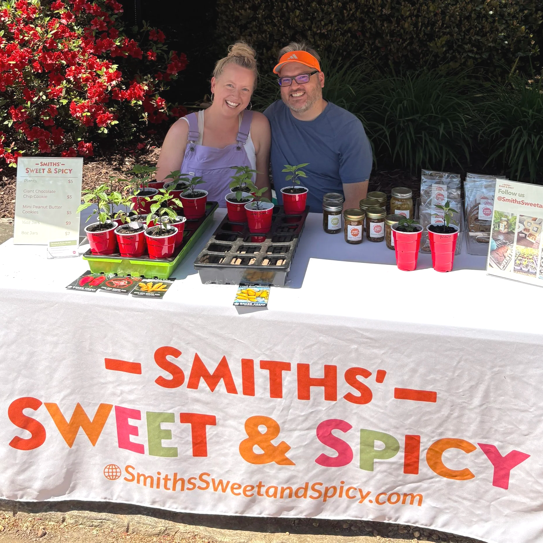 Smiths' Sweet & Spicy does regular pop-ups at our home in Decatur, GA.
