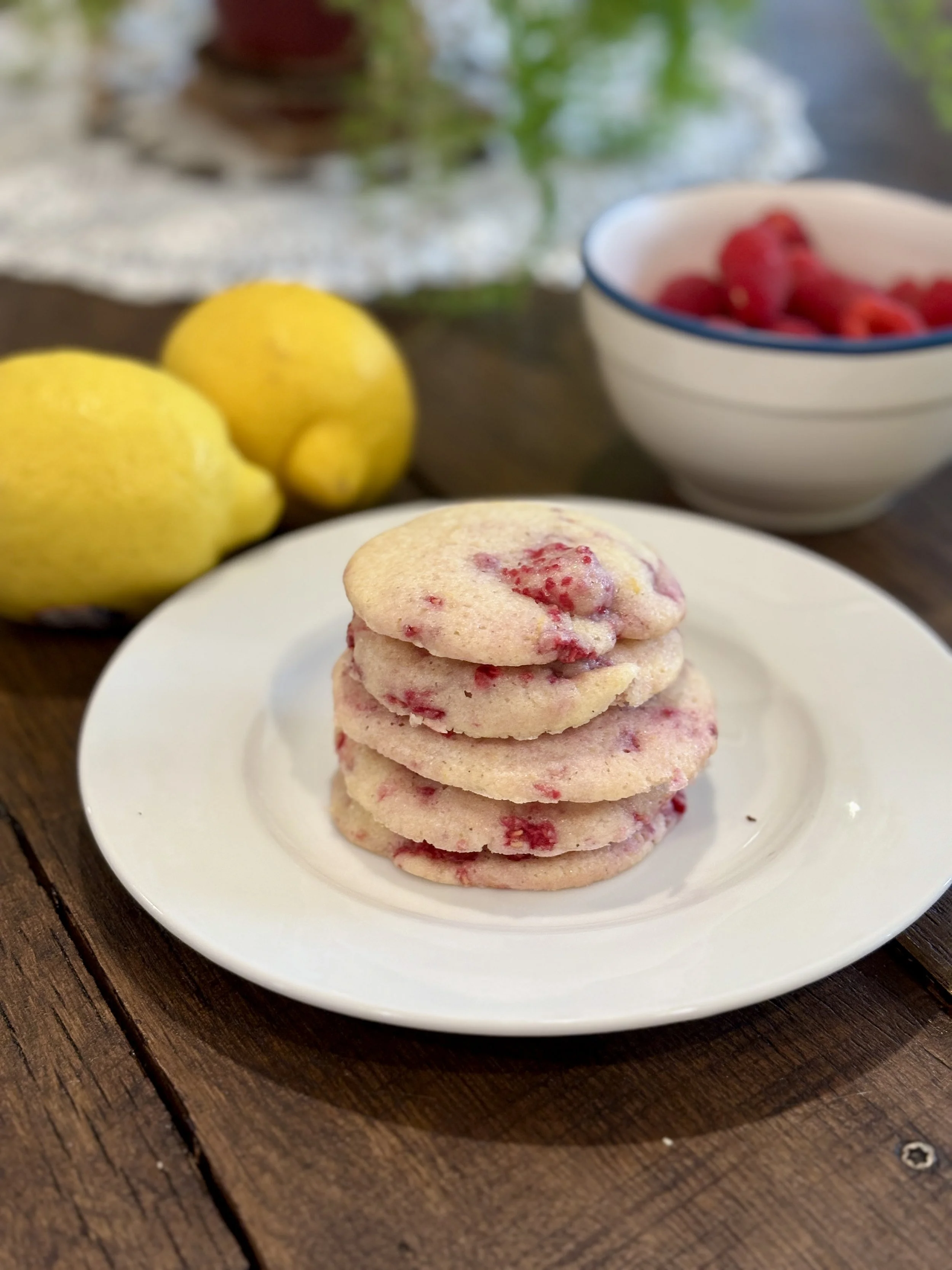 SUMMER SPECIAL: Lemon Raspberry Cookies