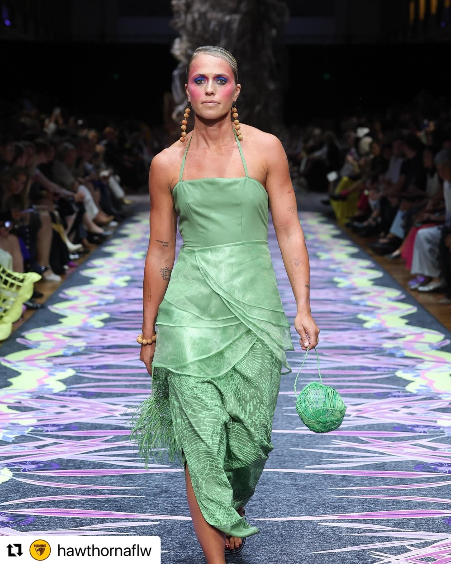 🤝 @melbfashionfestival for @strateascarlucci &amp; Beyond Blak Runway 

@kaitashmore @matilda.scholz @moniiquecontii