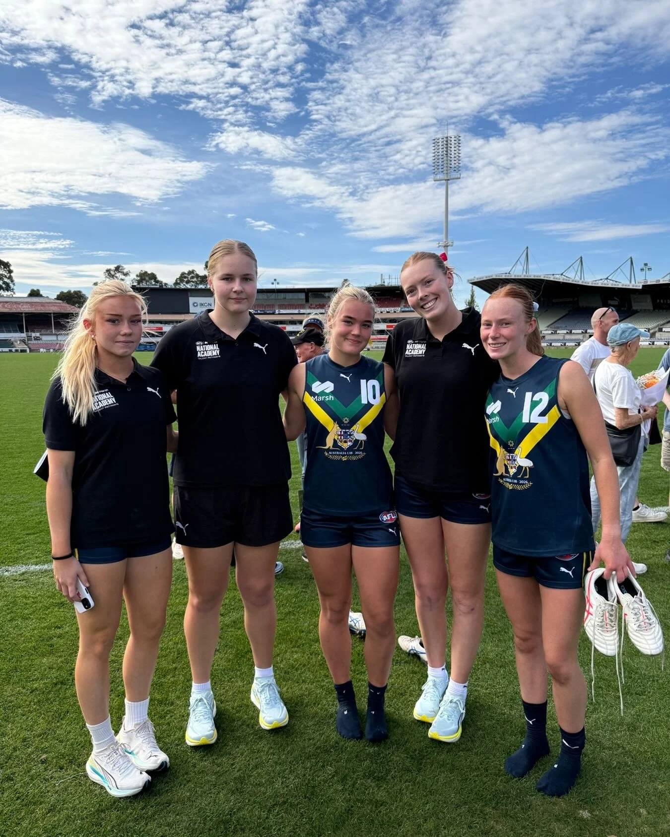 AFLW Academy weekend with these legends!!