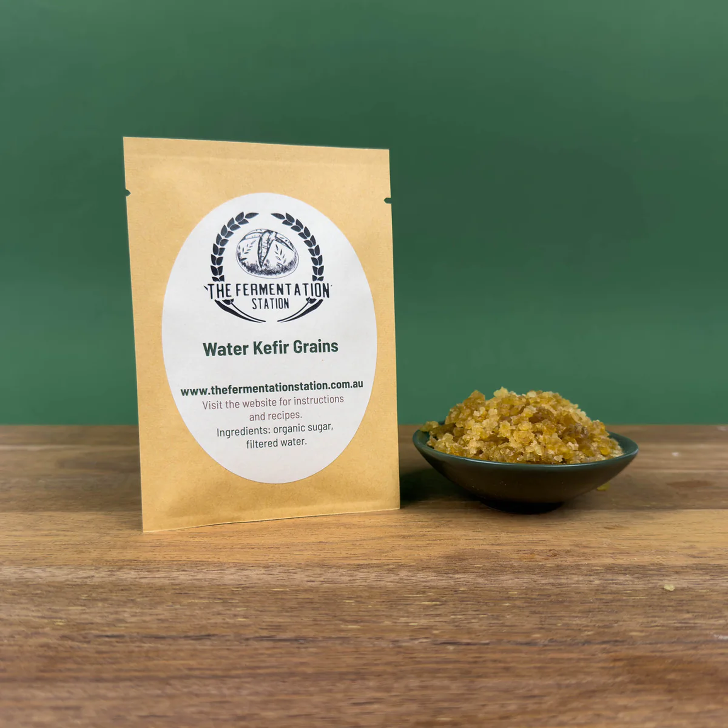 Organic Water Kefir Grains