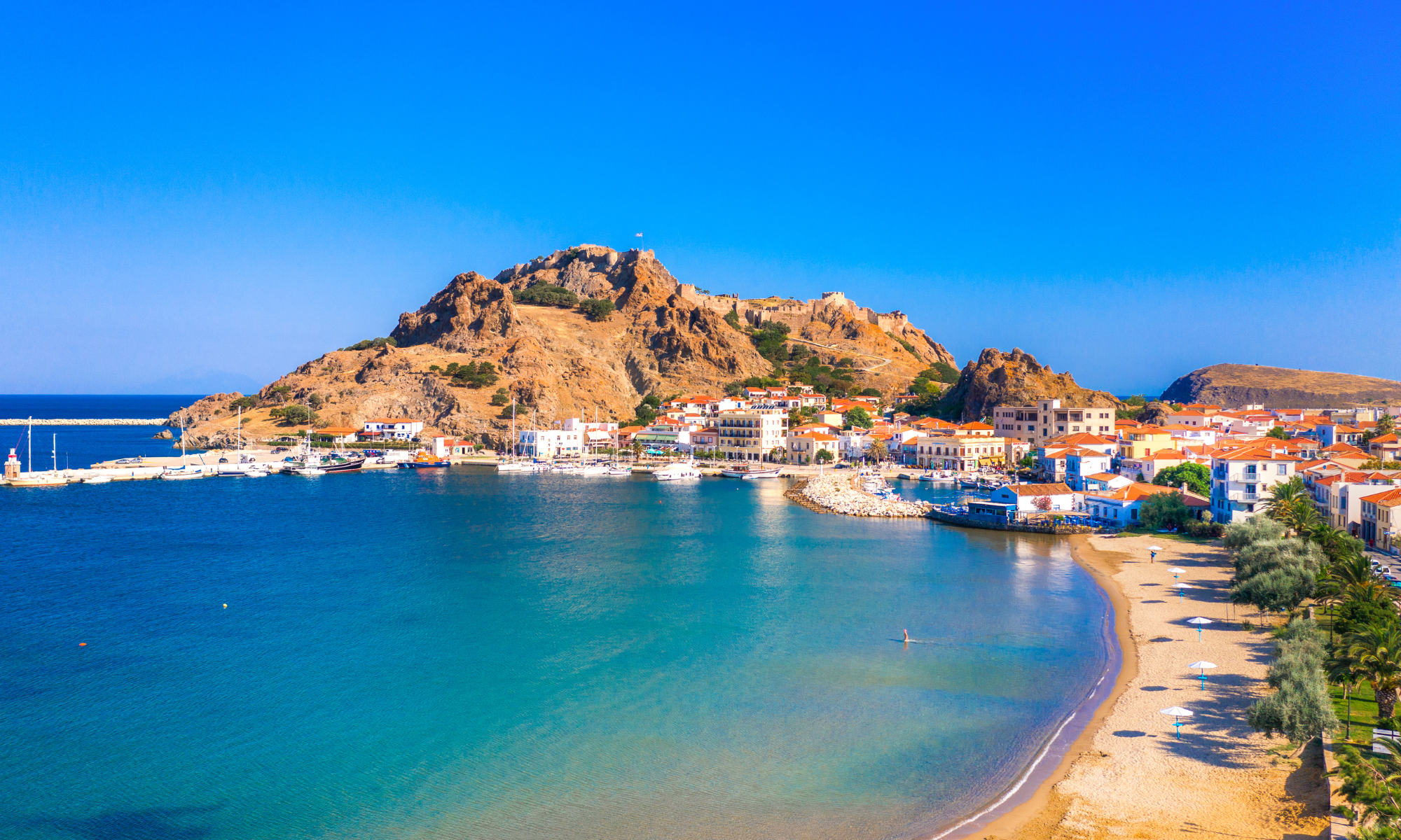 landscape photo of lemnos