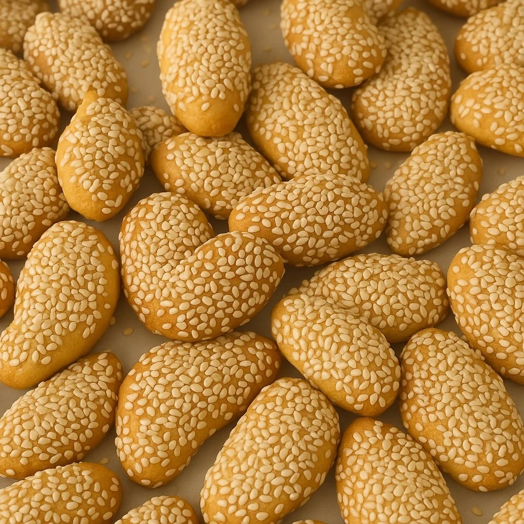 Orange &amp; Sesame Biscuits