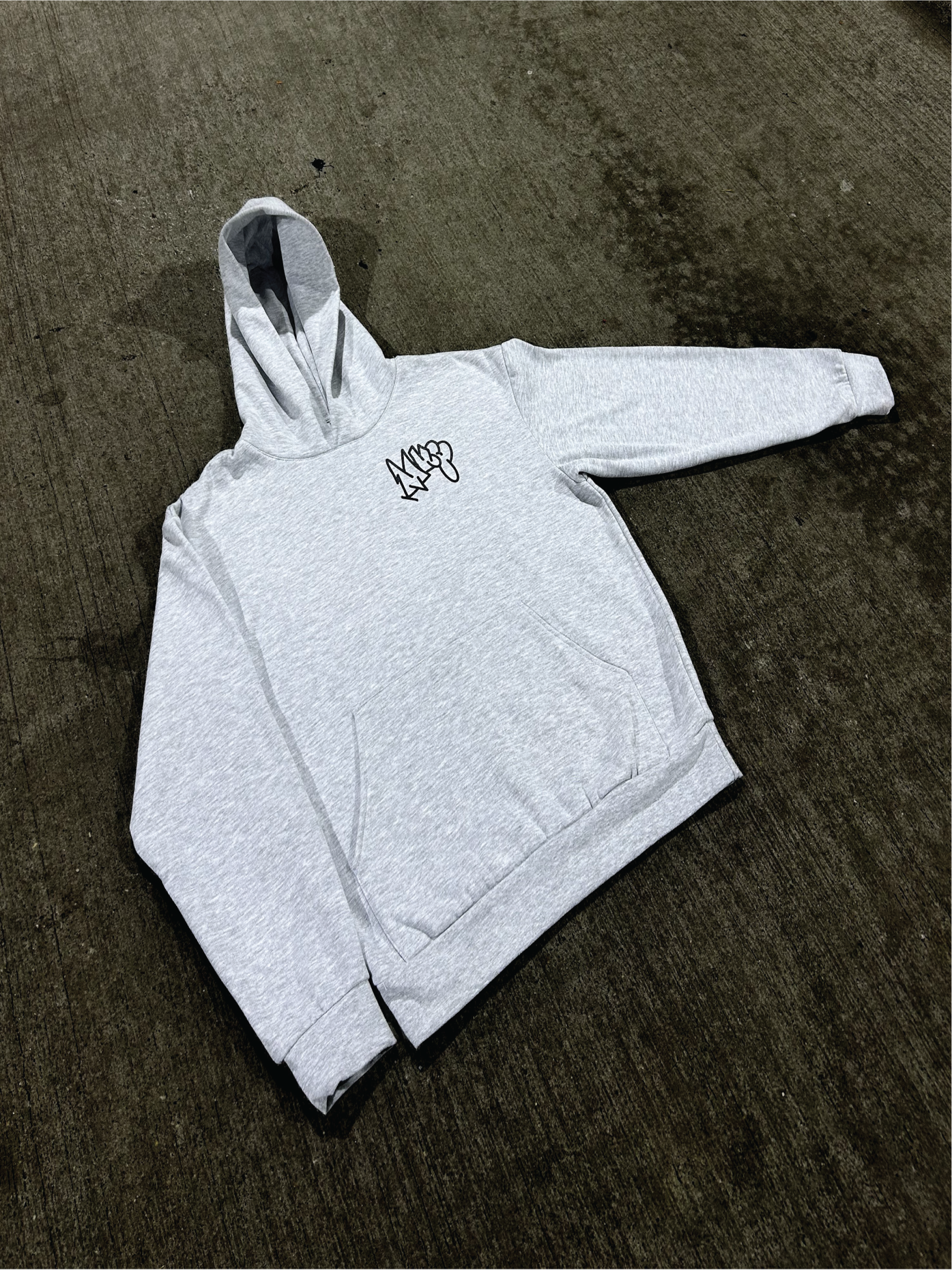 MKY GRY HOODED