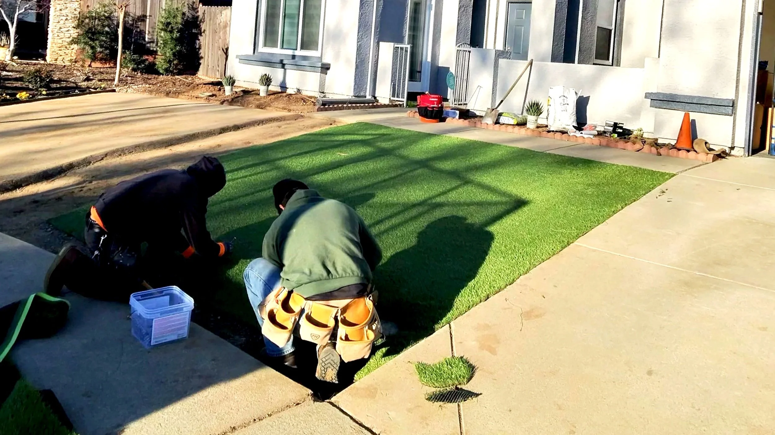 Turf Install - Elk Grove