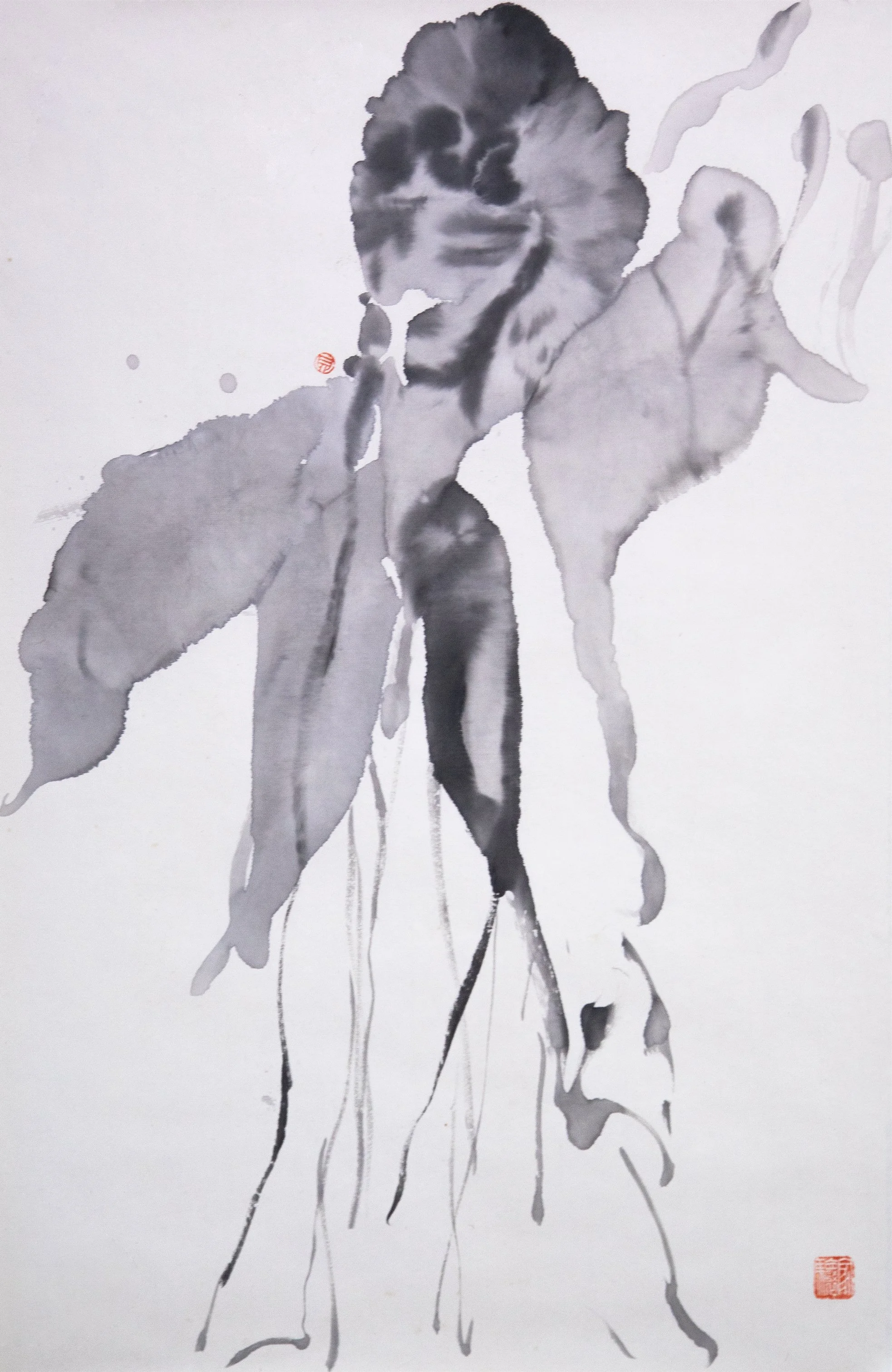 贝家骧 戏曲人物01 Opera Figure 01 纸本水墨 52×80cm 2024.jpg