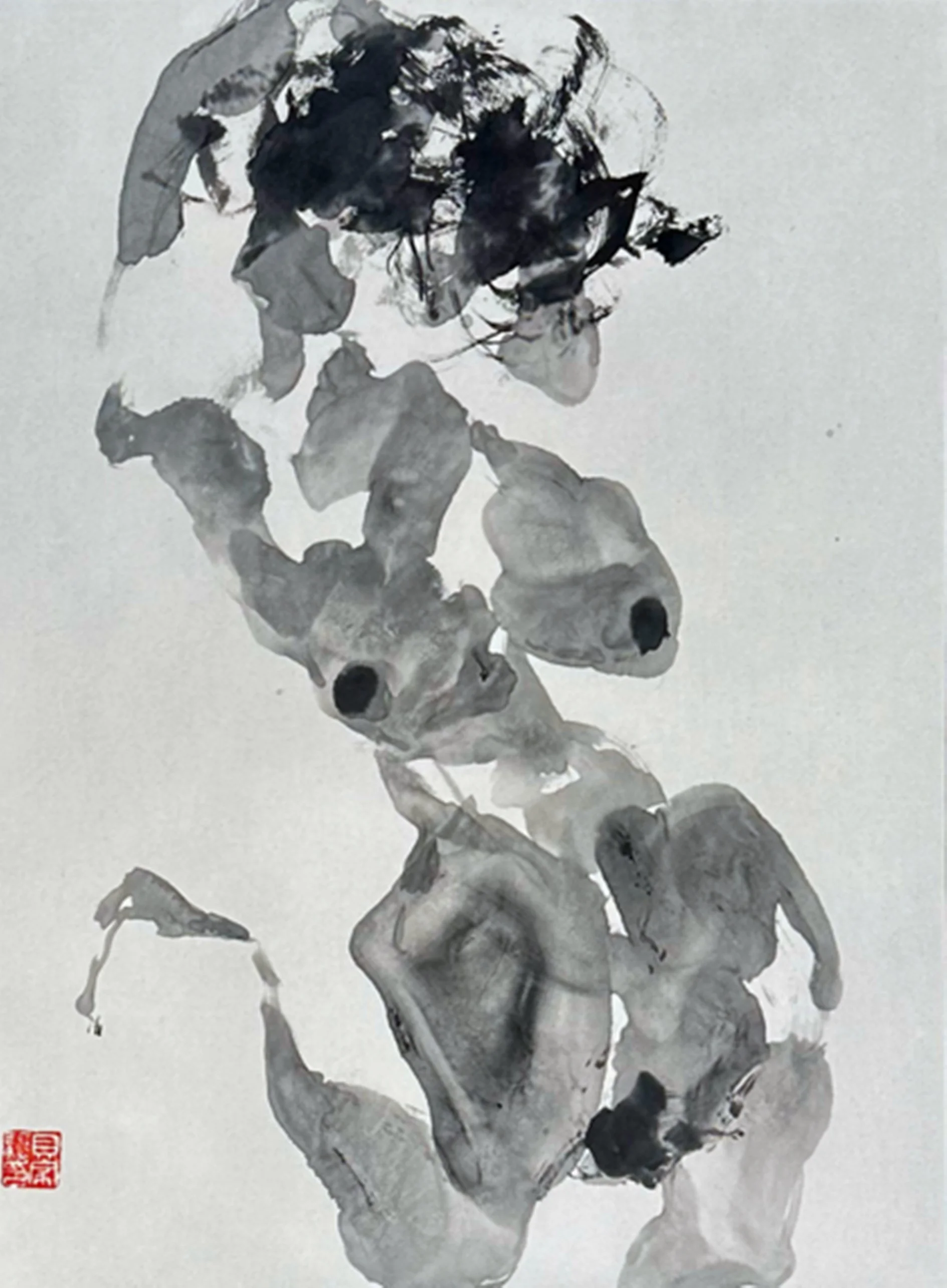 贝家骧 水墨人体系列二06  Ink Human Figure II 06  纸本水墨 50×68cm 2024.jpg