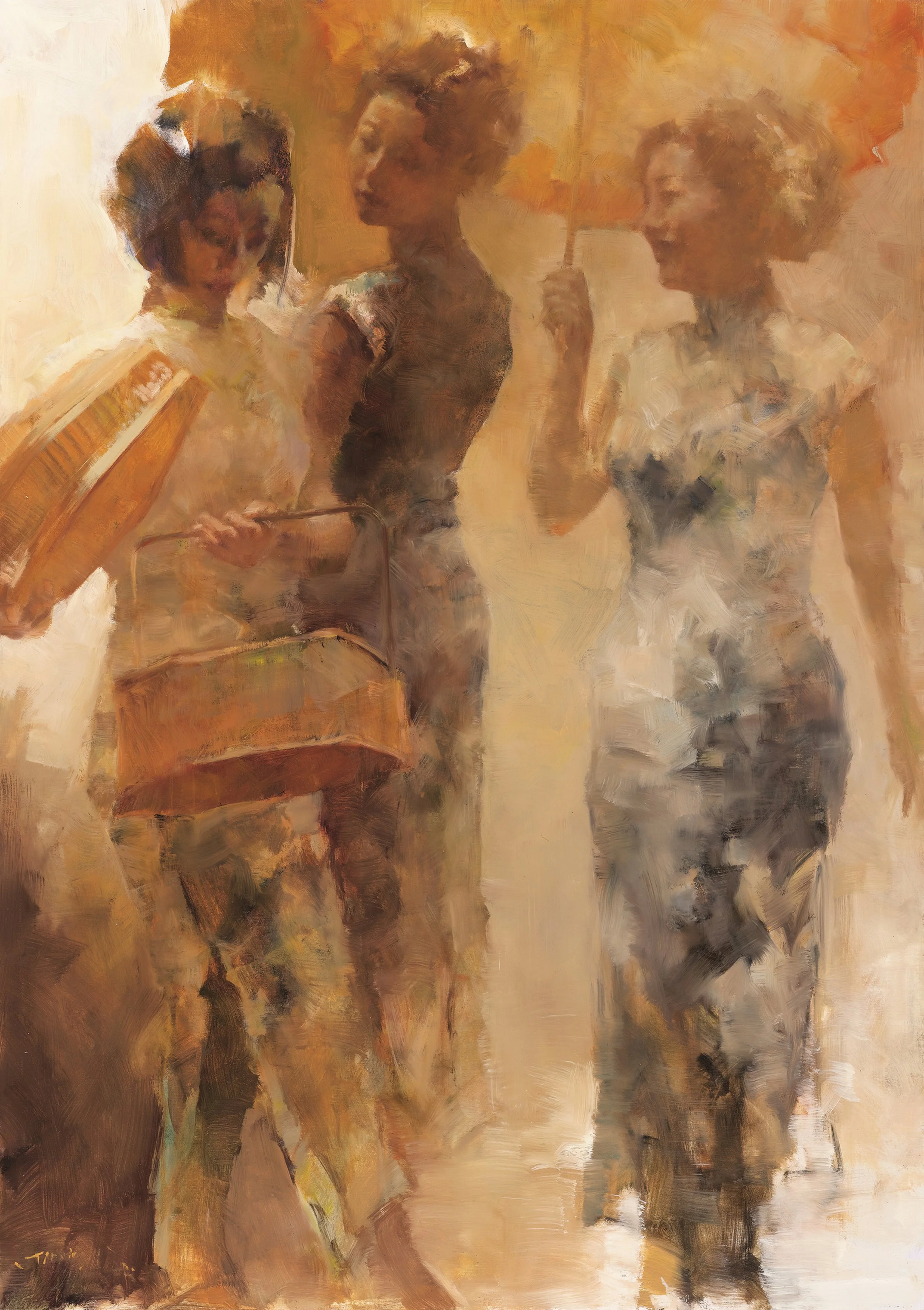 贝家骧 沪语系列一-霞光 Shanghai Dialect 1-sunglow 布面油画 108×153cm 2016.jpg