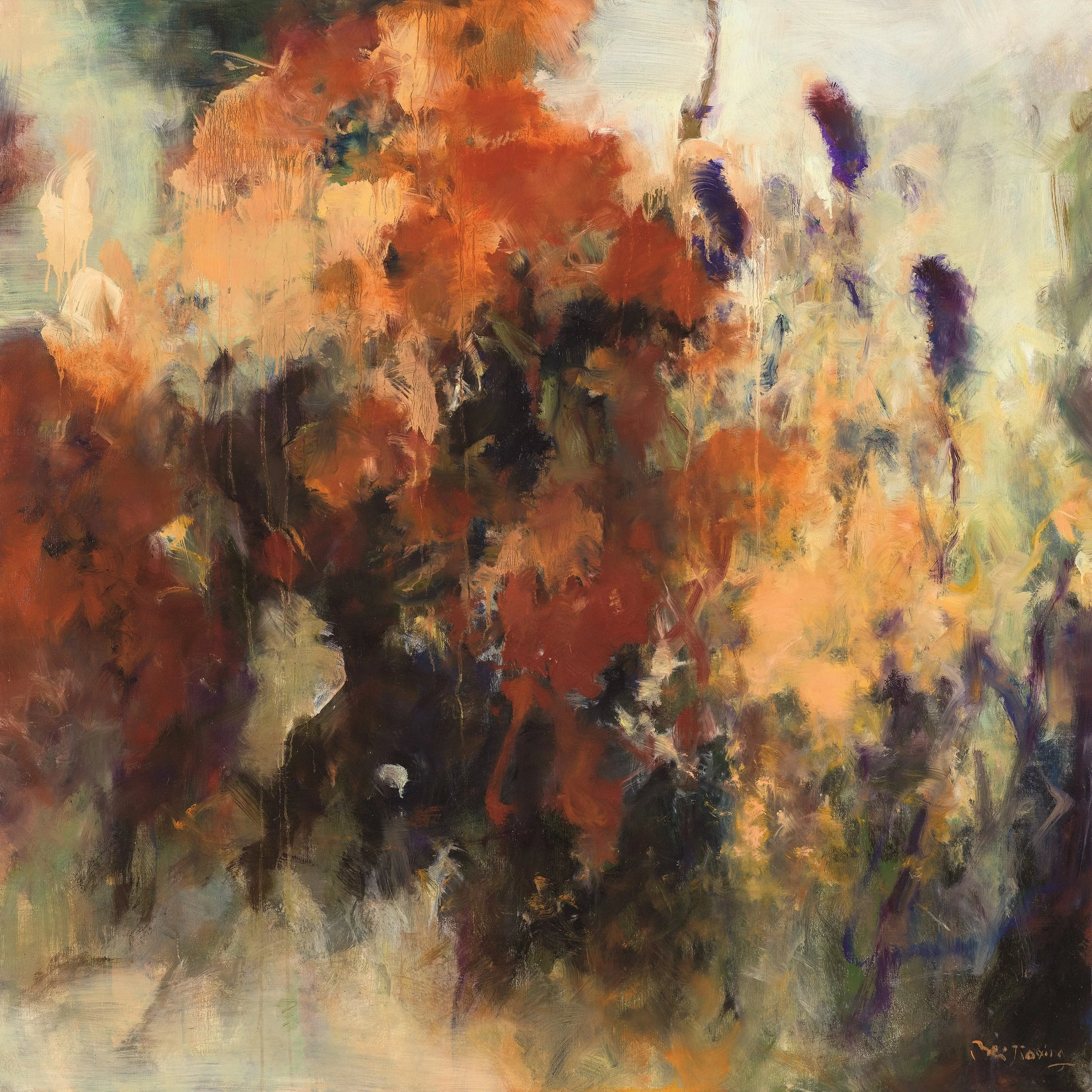 贝家骧 繁花03 Blossom 03 布面油画 108×108cm 2016.jpg