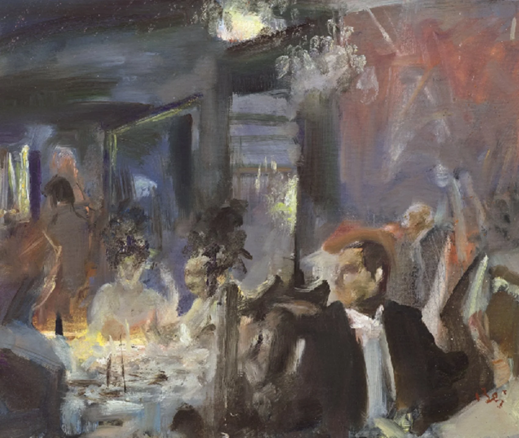 贝家骧 酒吧 The Public House 布面油画 45×38cm 2014.jpg