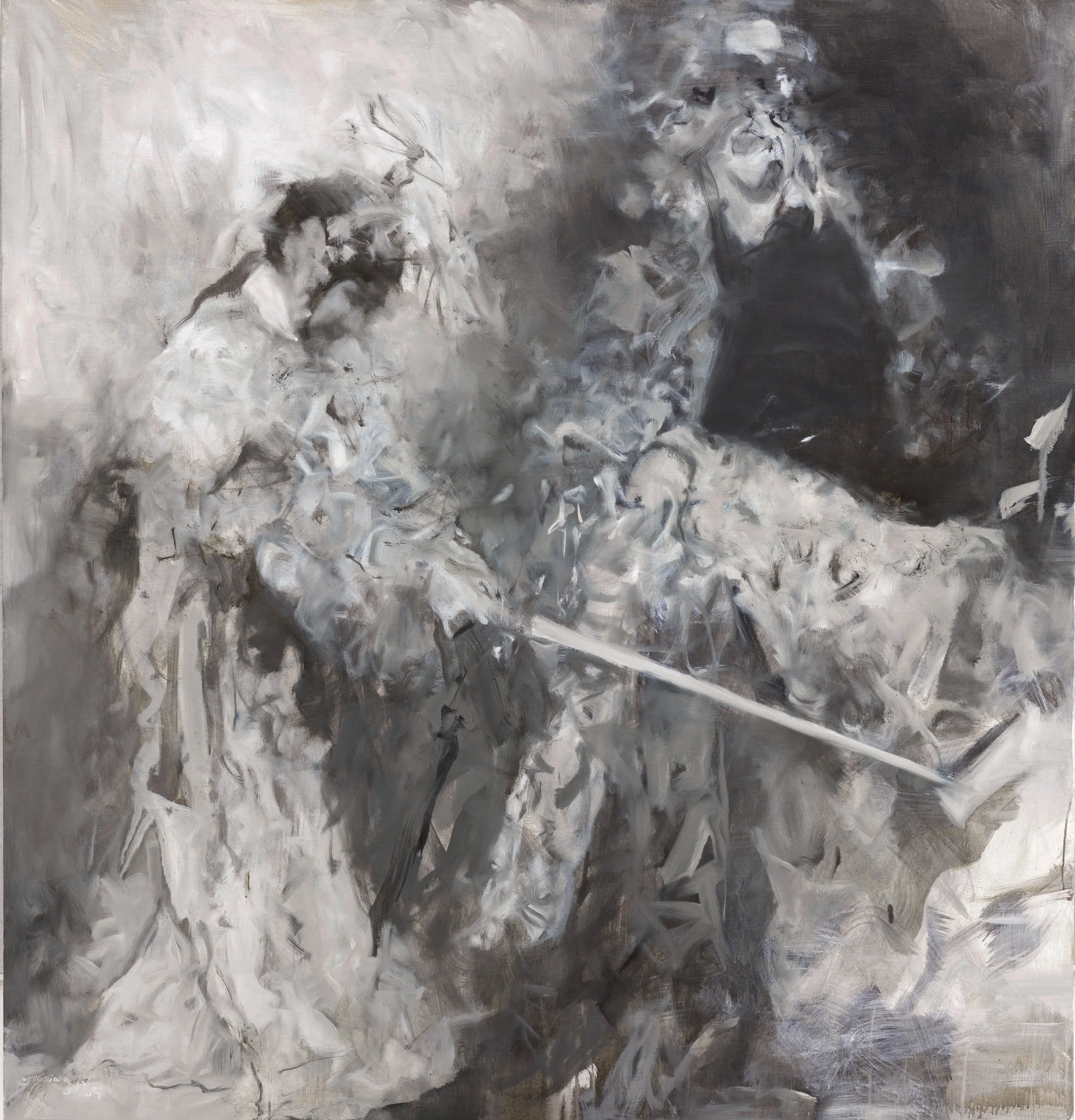 贝家骧 别姬 Final Parting 布面油画 165×172cm 2018.jpg
