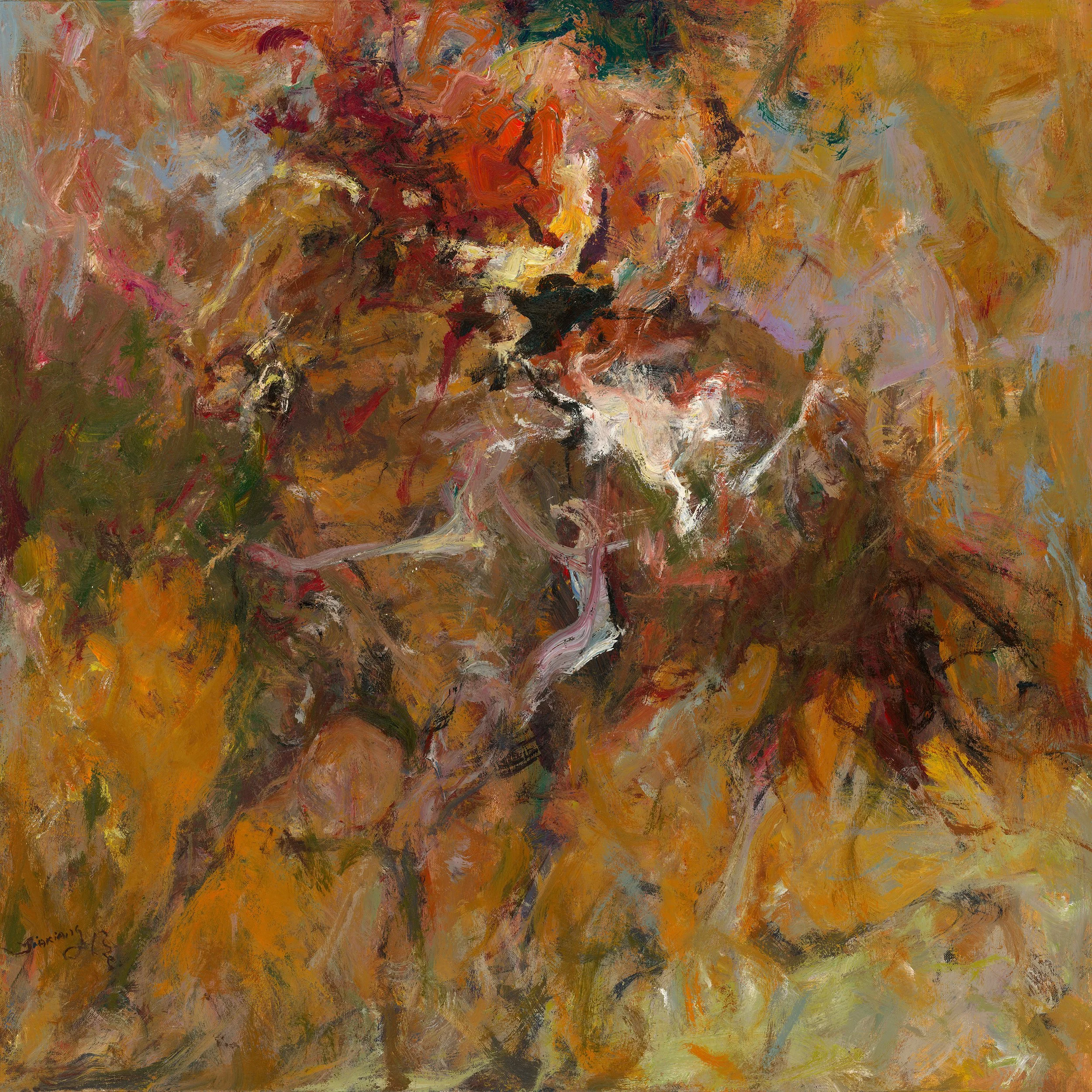 贝家骧 骐骥 Miracle Steed 布面油画 100×100cm 2025.jpg